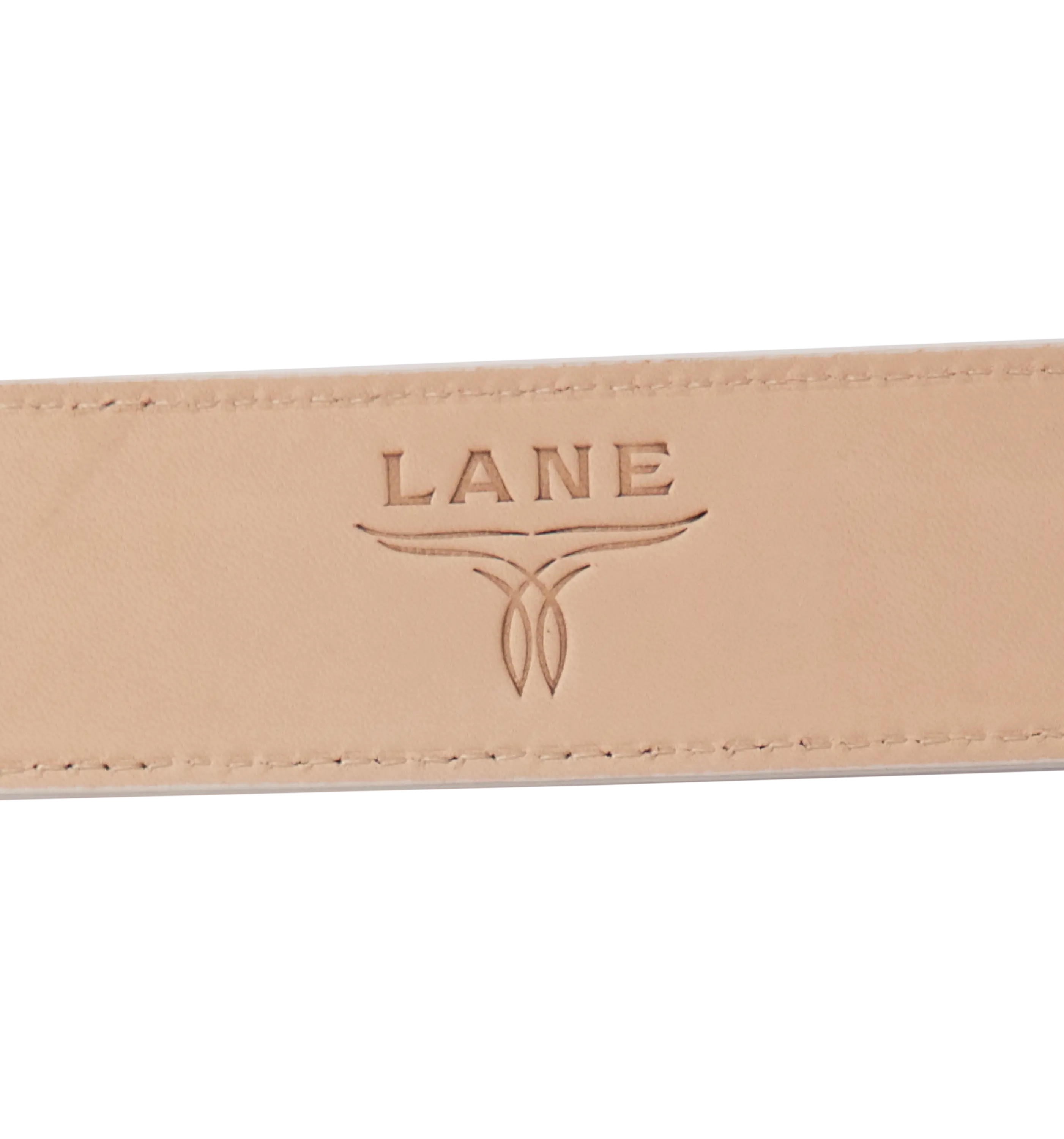 1.5 Overlay Showdown Belt with Conchos and Single Buckle - Ceramic Crackle - Image 5