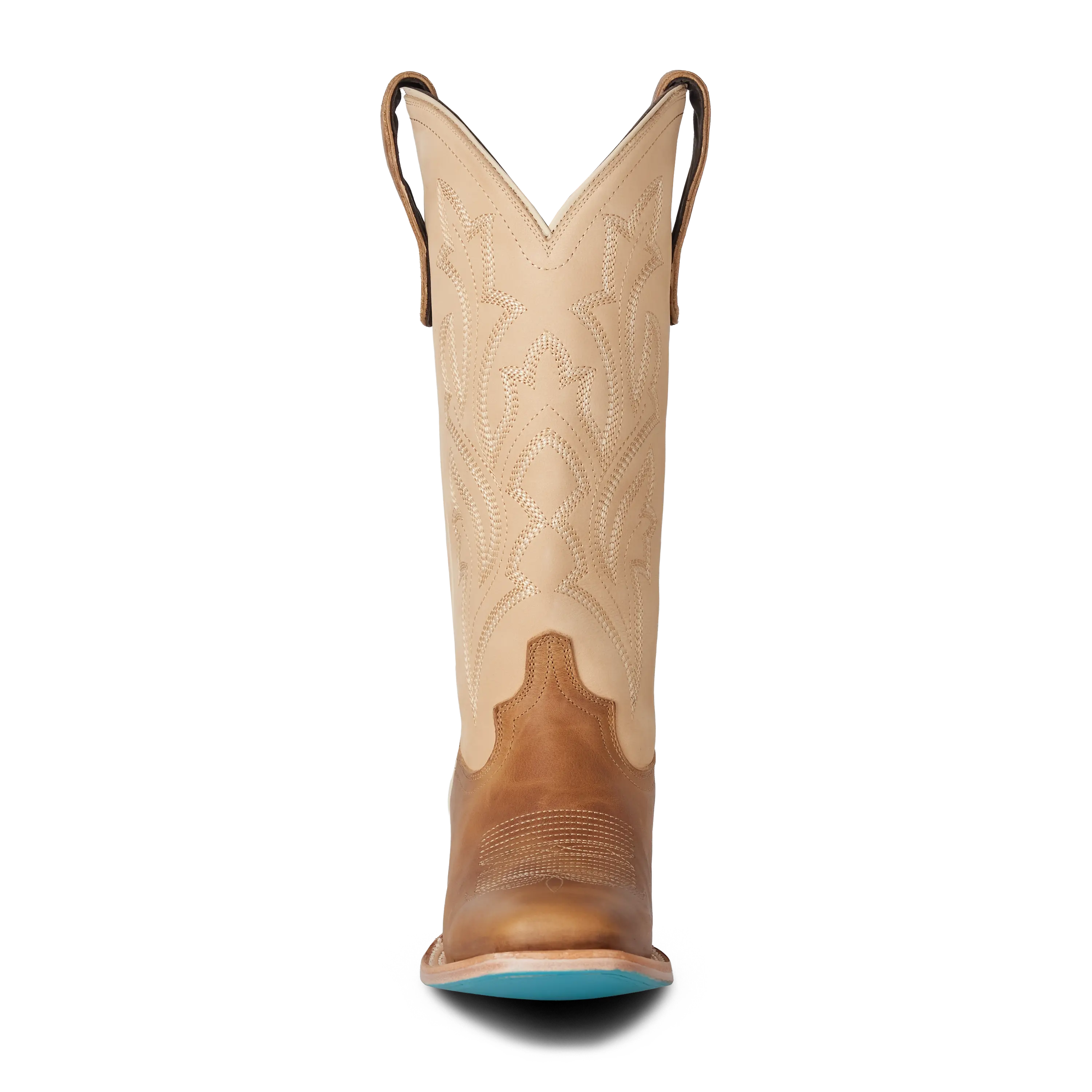 Classic Square Boot - Desert Clay & Pale Ivory - Image 4