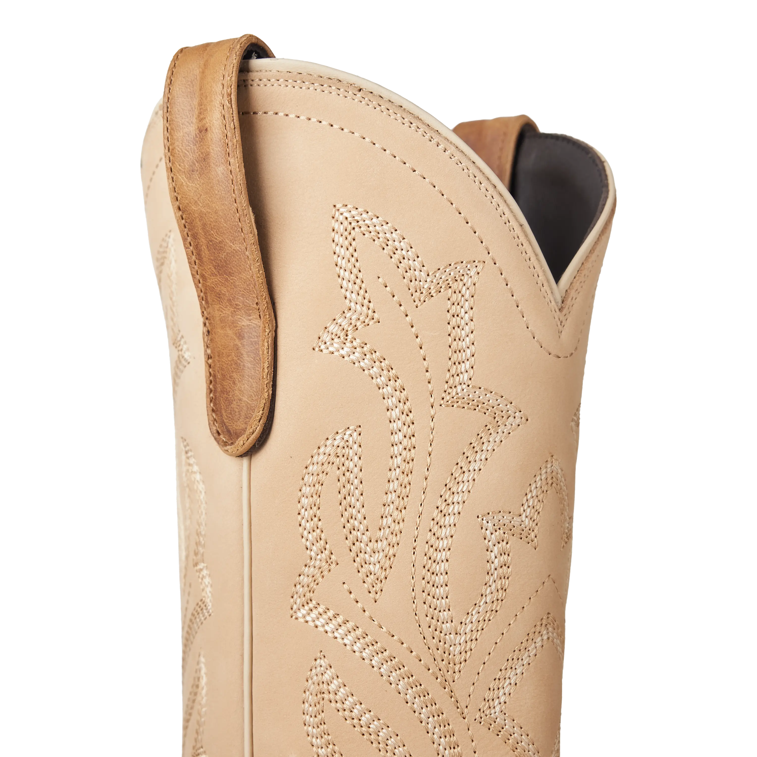 Classic Square Boot - Desert Clay & Pale Ivory - Image 6