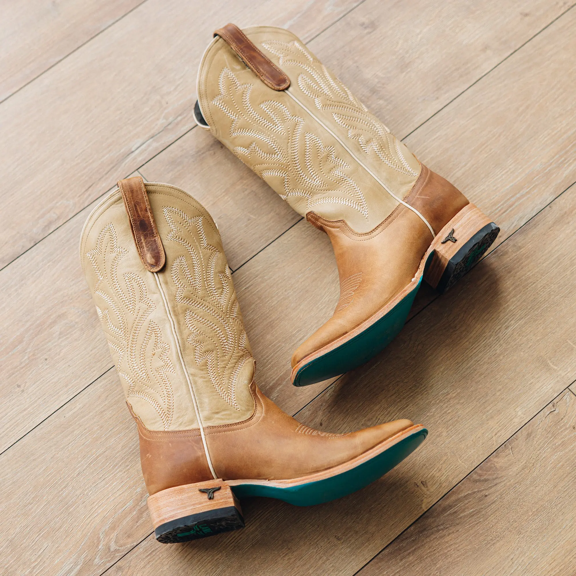Classic Square Boot - Desert Clay & Buttermilk - Image 13