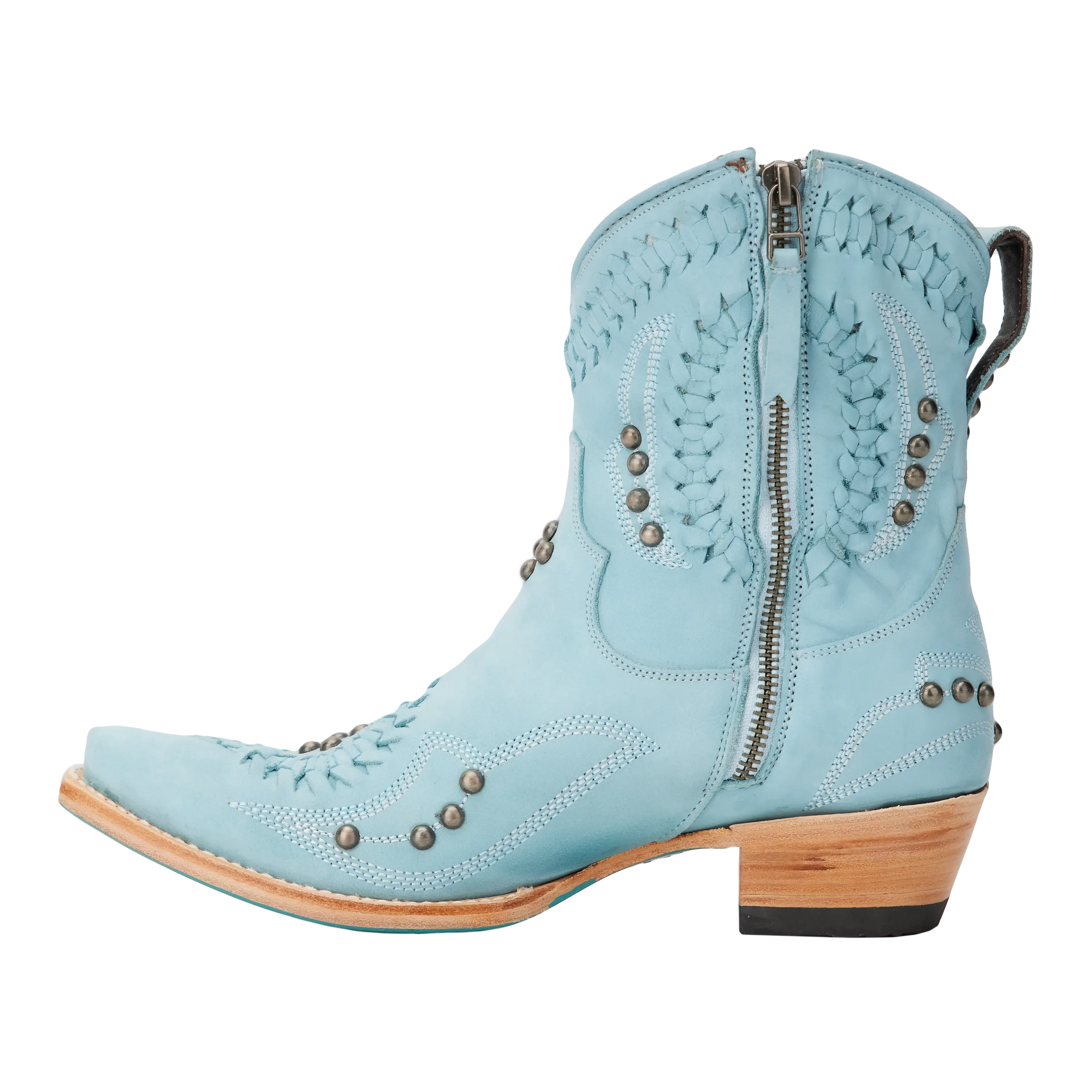 Cossette Bootie - Powder Blue **Final Sale** - Image 5