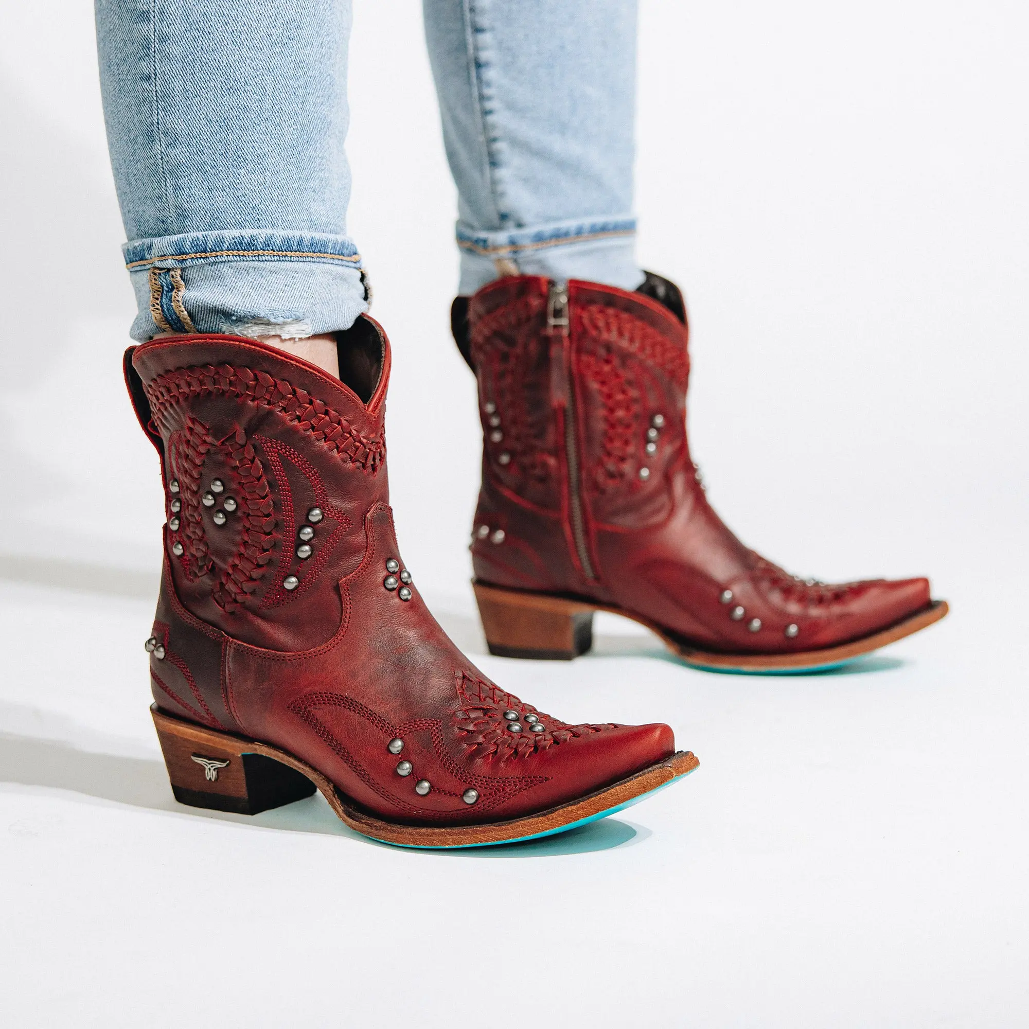 Cossette Bootie - Smoldering Ruby **Final Sale** - Image 13