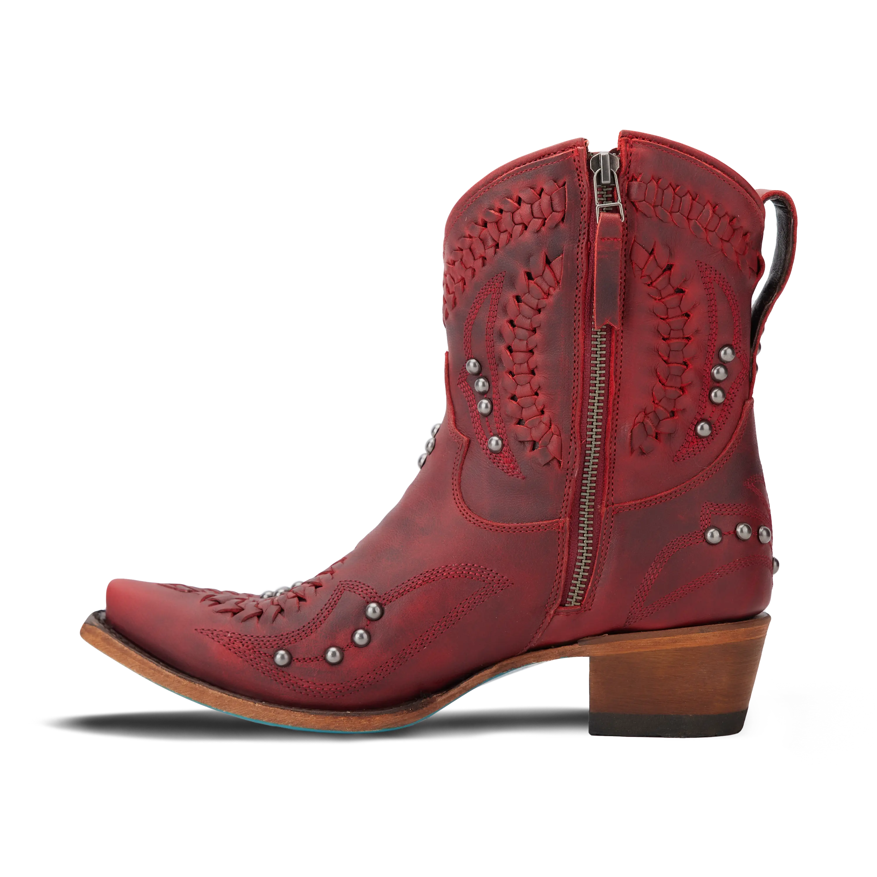 Cossette Bootie - Smoldering Ruby **Final Sale** - Image 5