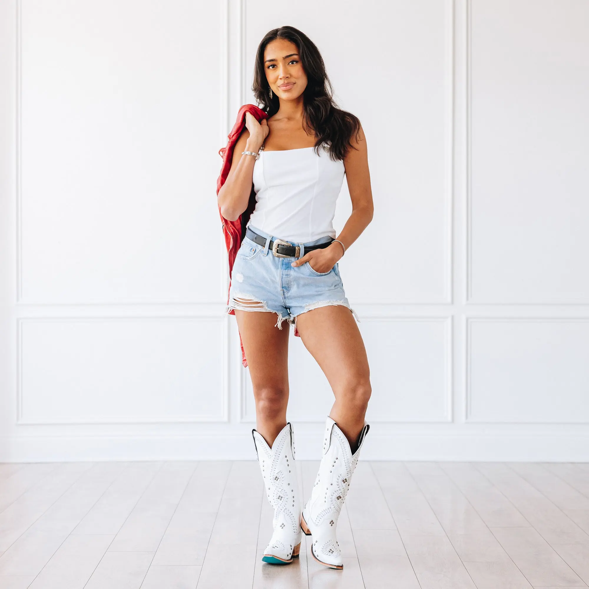Cossette Boot - Matte White - Image 3