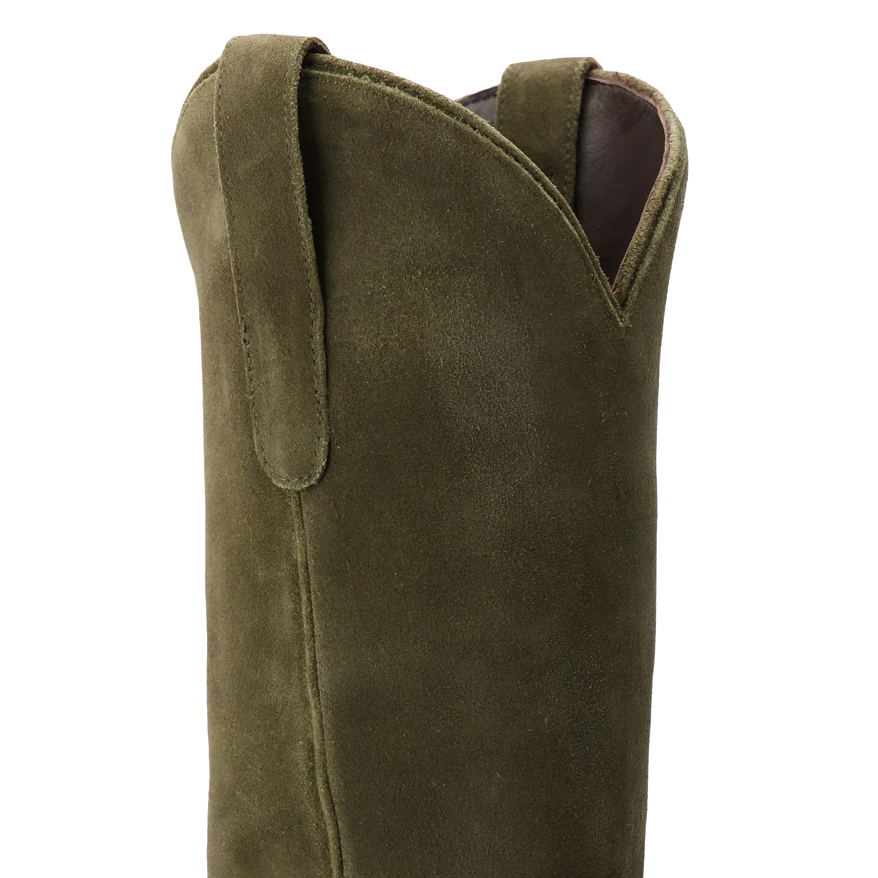 Emma Jane Boot - Olive Suede - Image 10