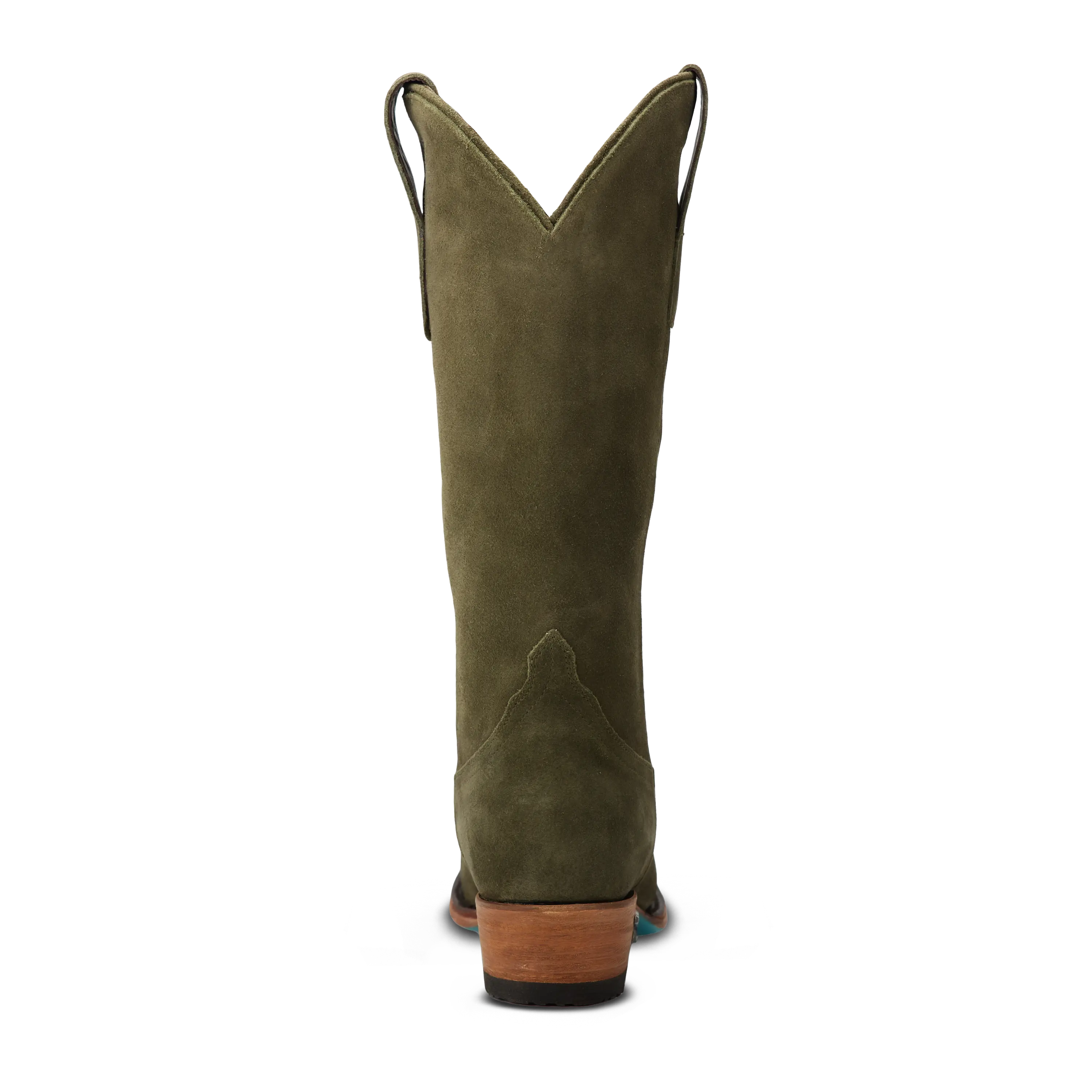 Emma Jane Boot - Olive Suede - Image 7