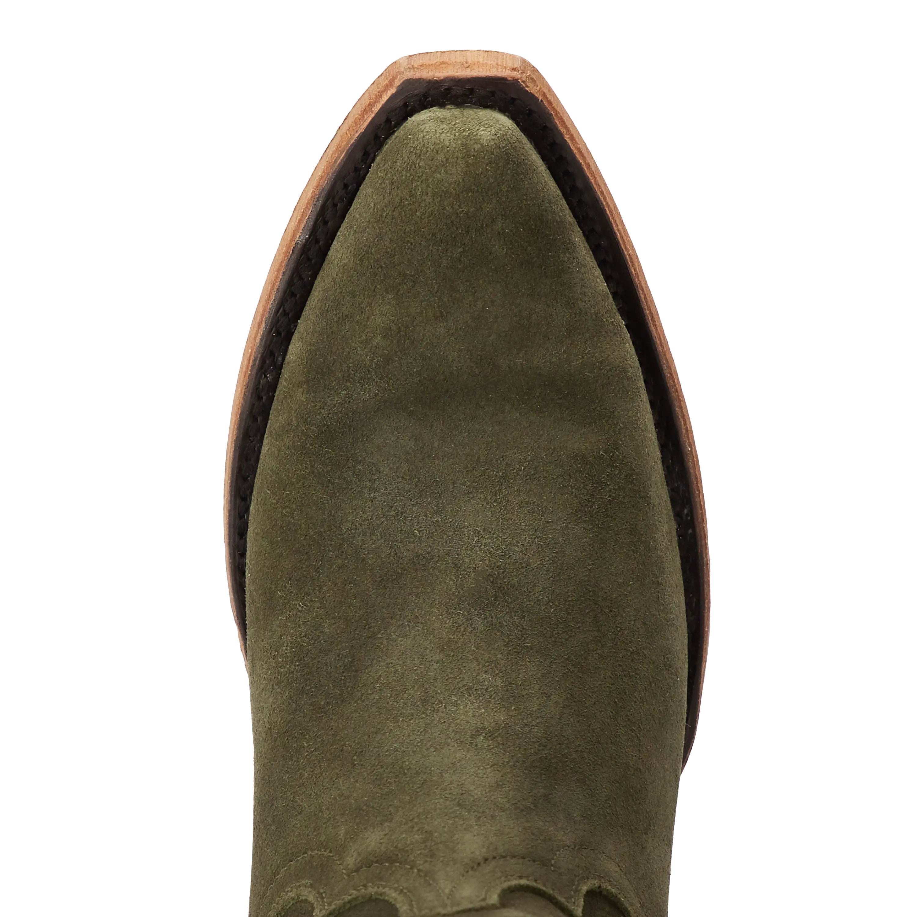 Emma Jane Boot - Olive Suede - Image 8