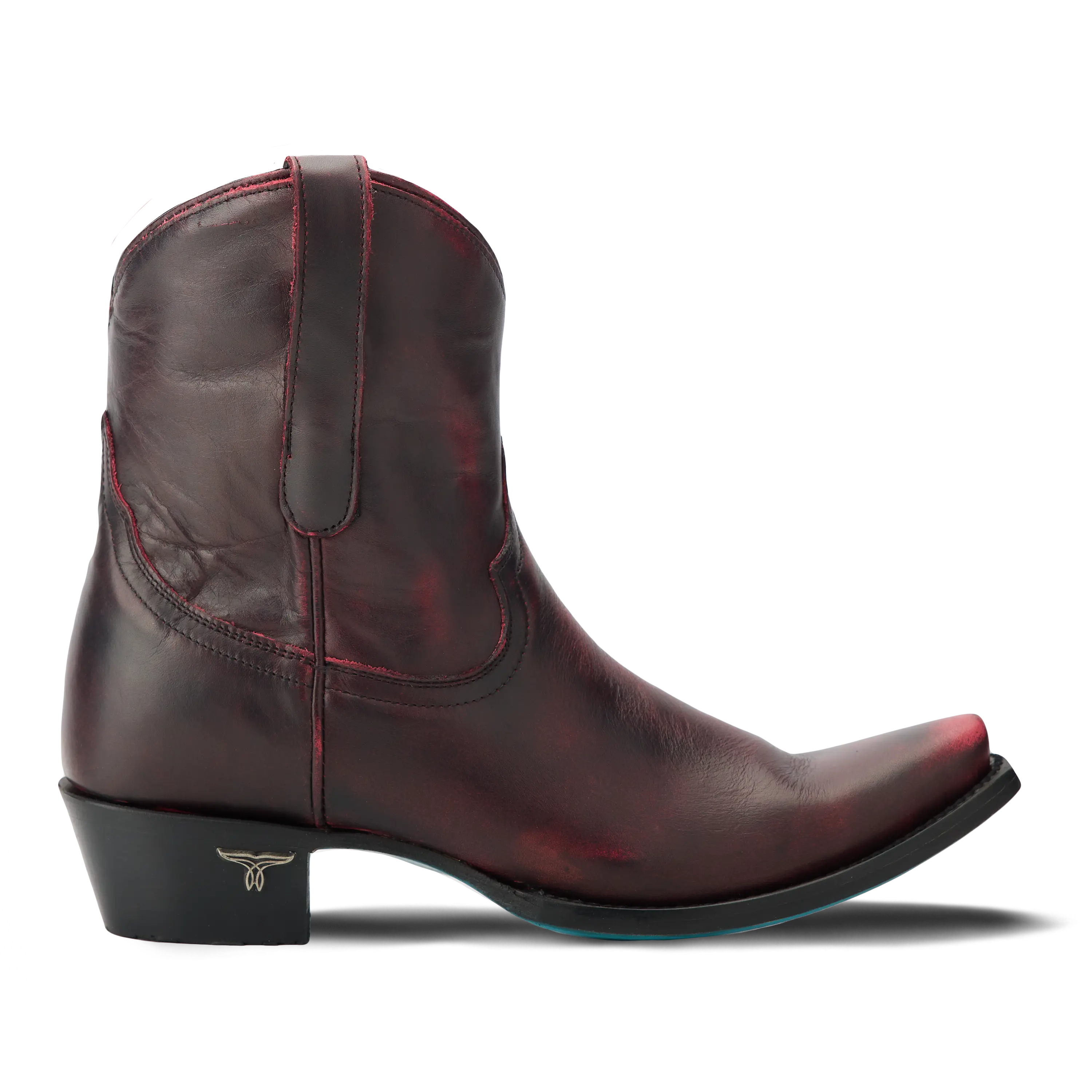 Emma Jane Bootie - Black Cherry - Image 4