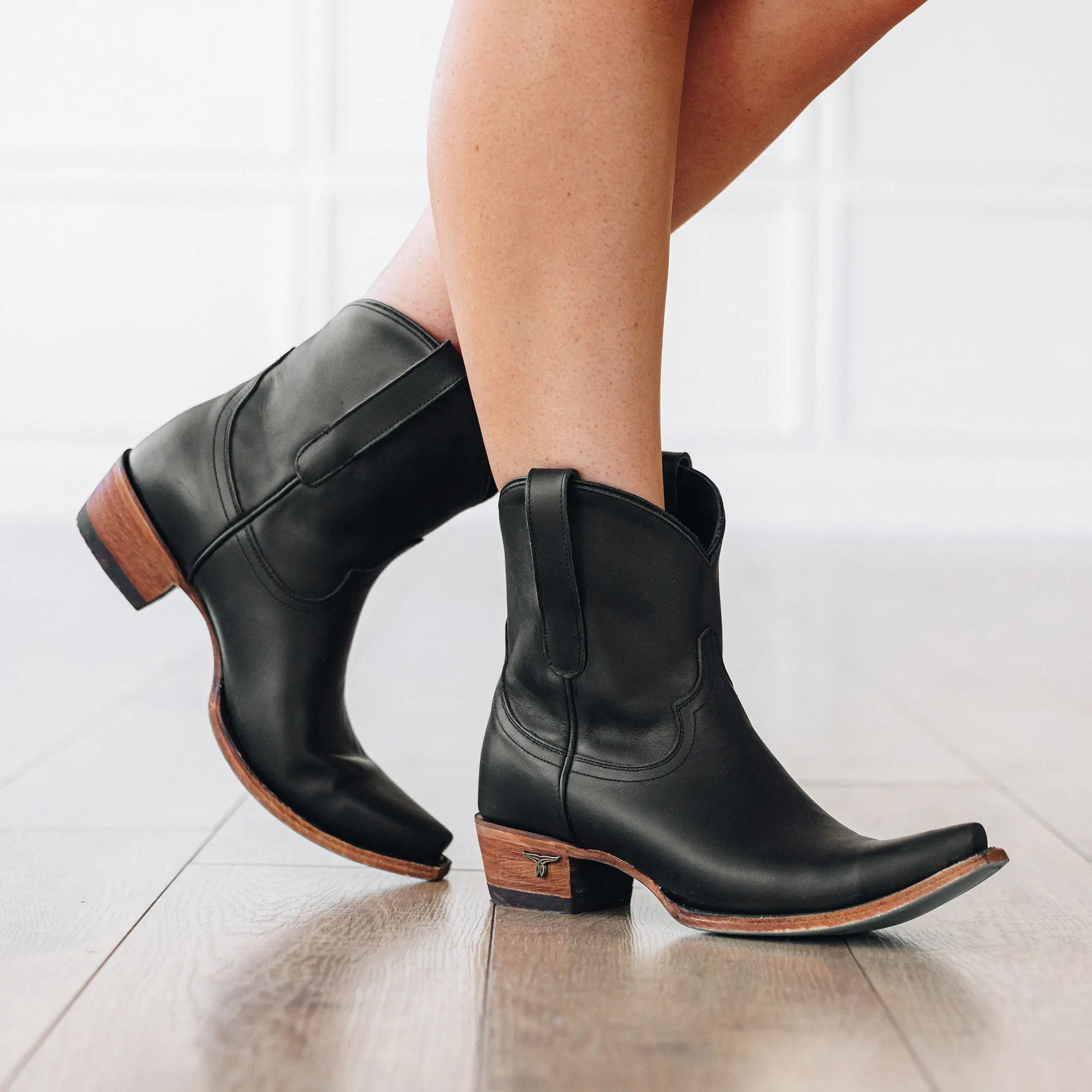 Emma Jane Bootie - Jet Black - Image 2