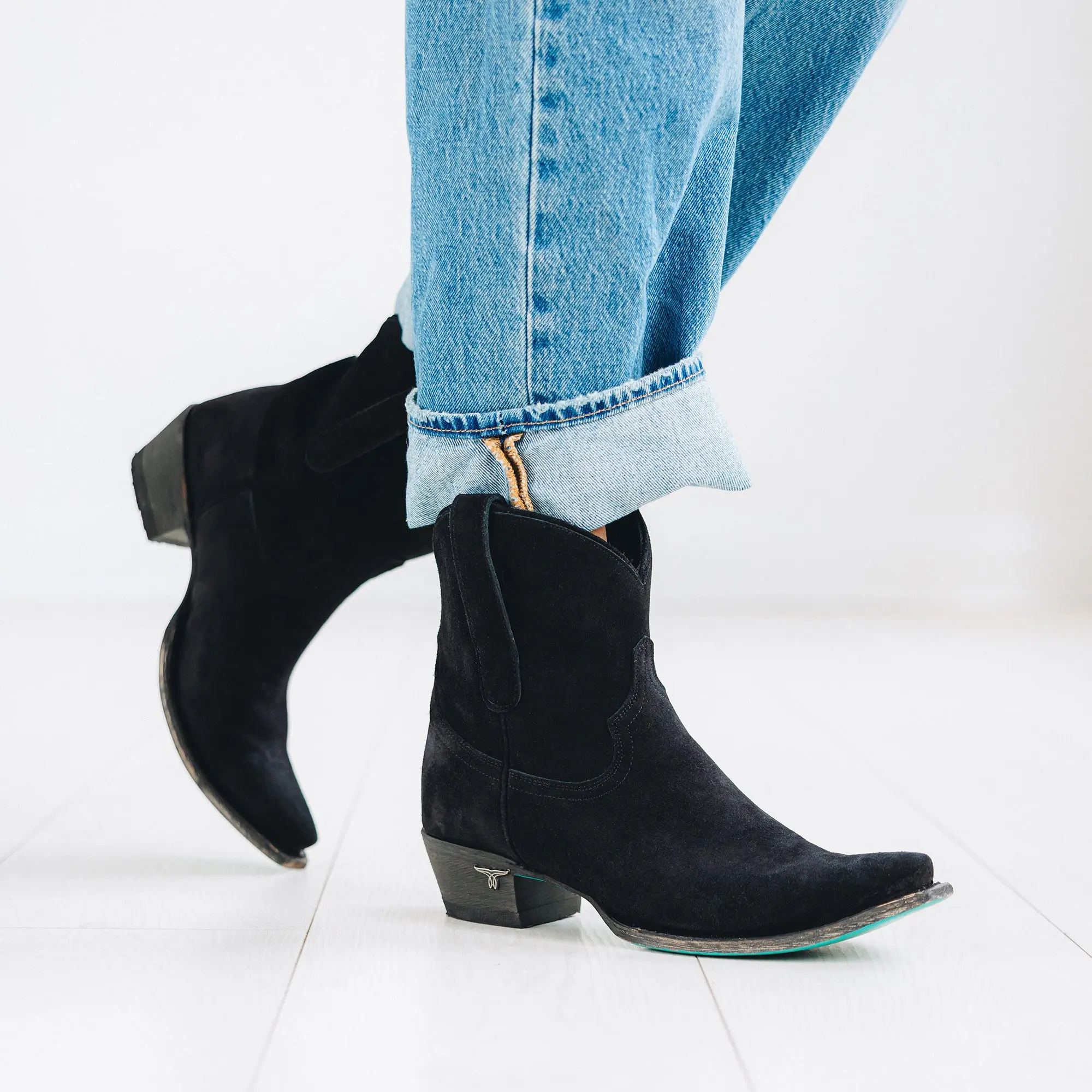 Emma Jane Bootie - Soft Black Suede - Image 2