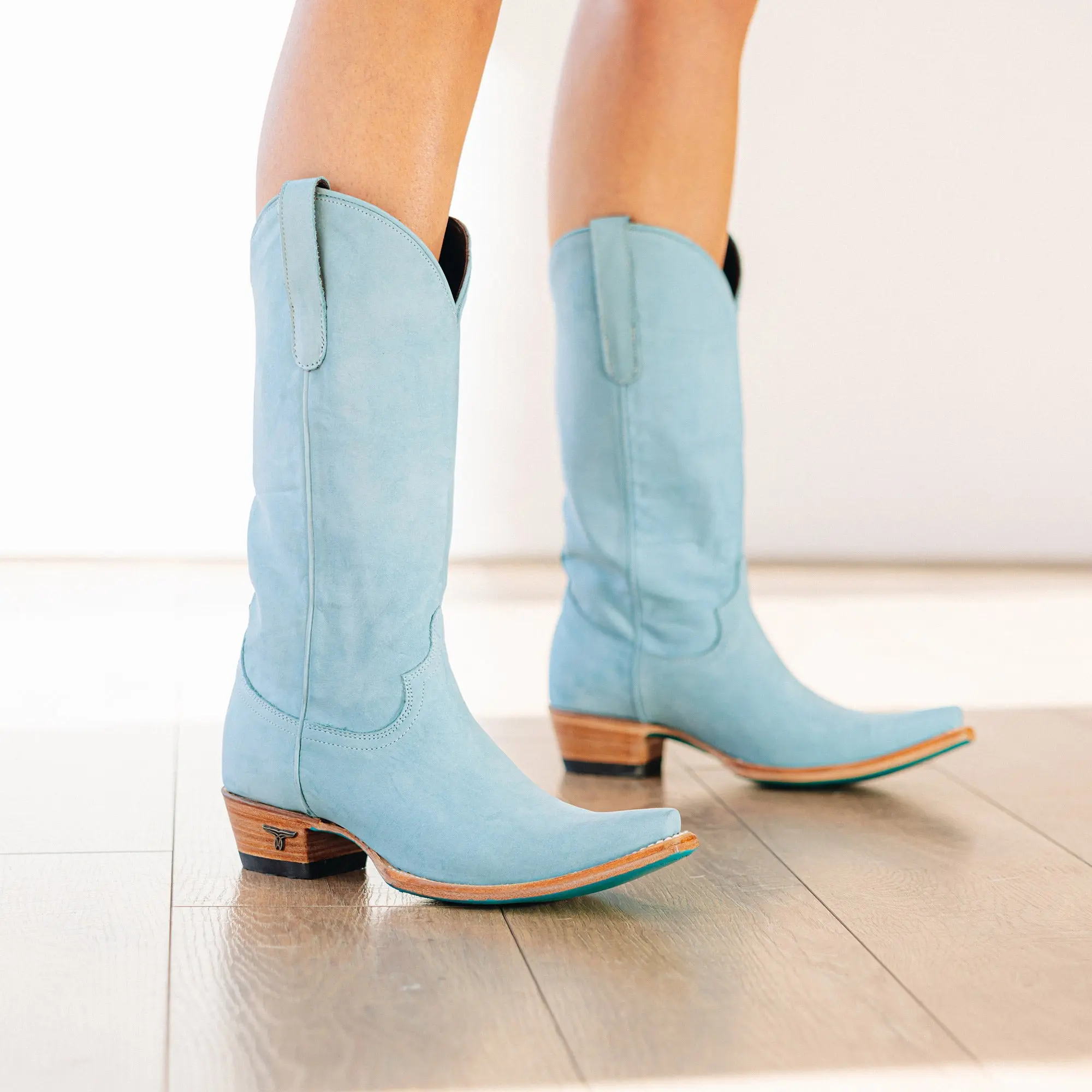 Emma Jane Boot - Powder Blue - Image 13