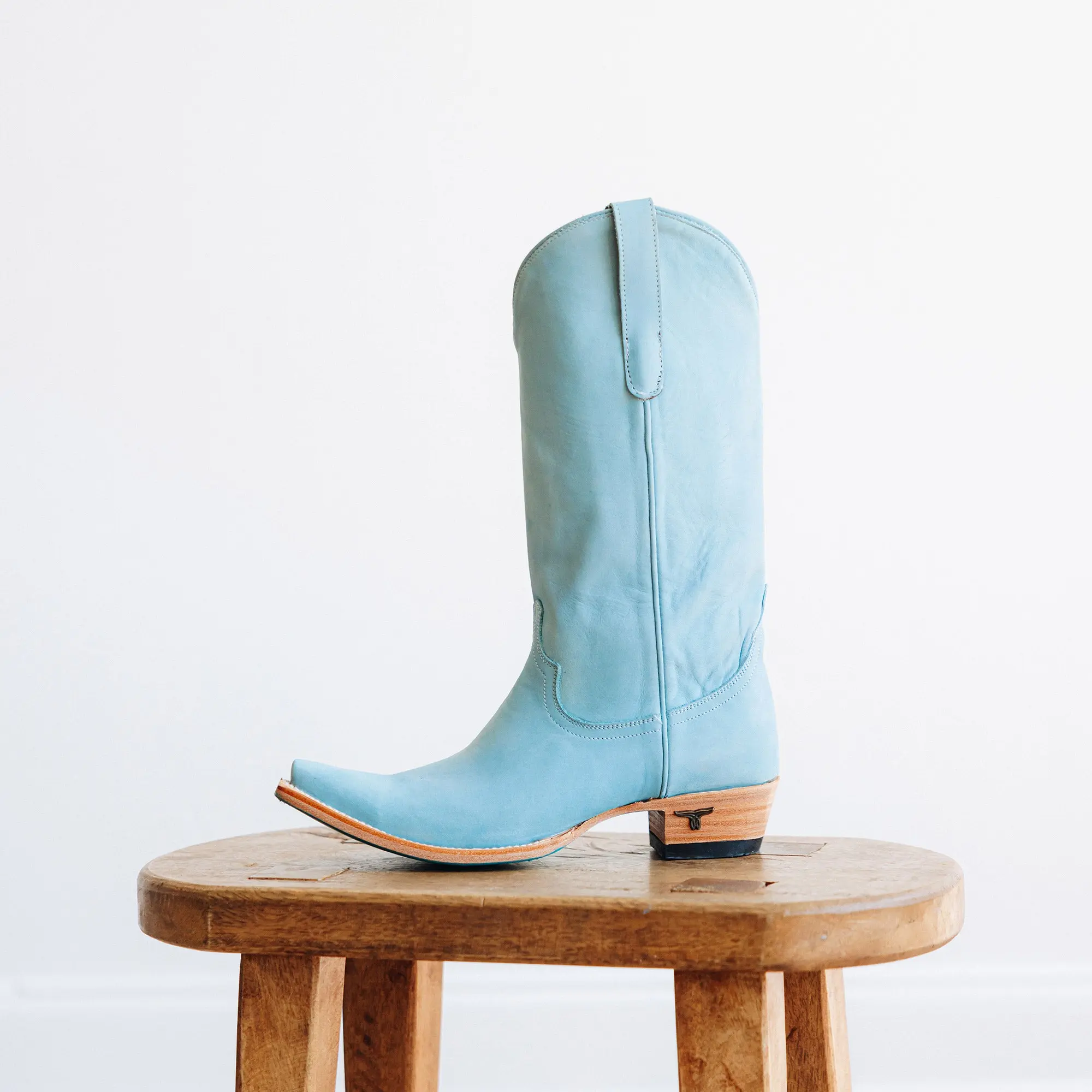 Emma Jane Boot - Powder Blue - Image 14
