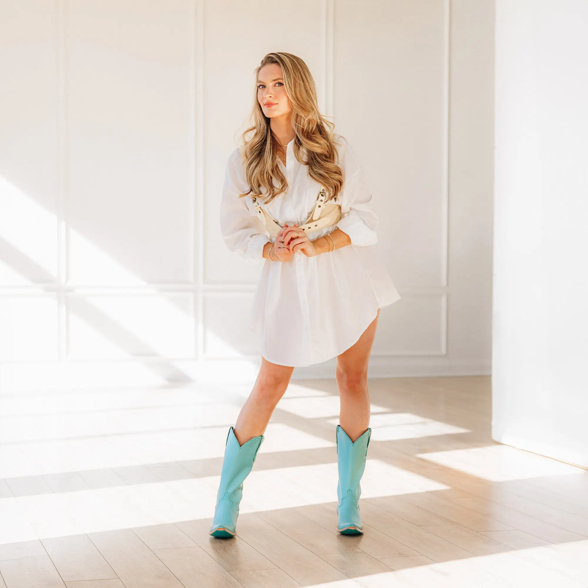Emma Jane Boot - Turquoise Blaze - Image 12