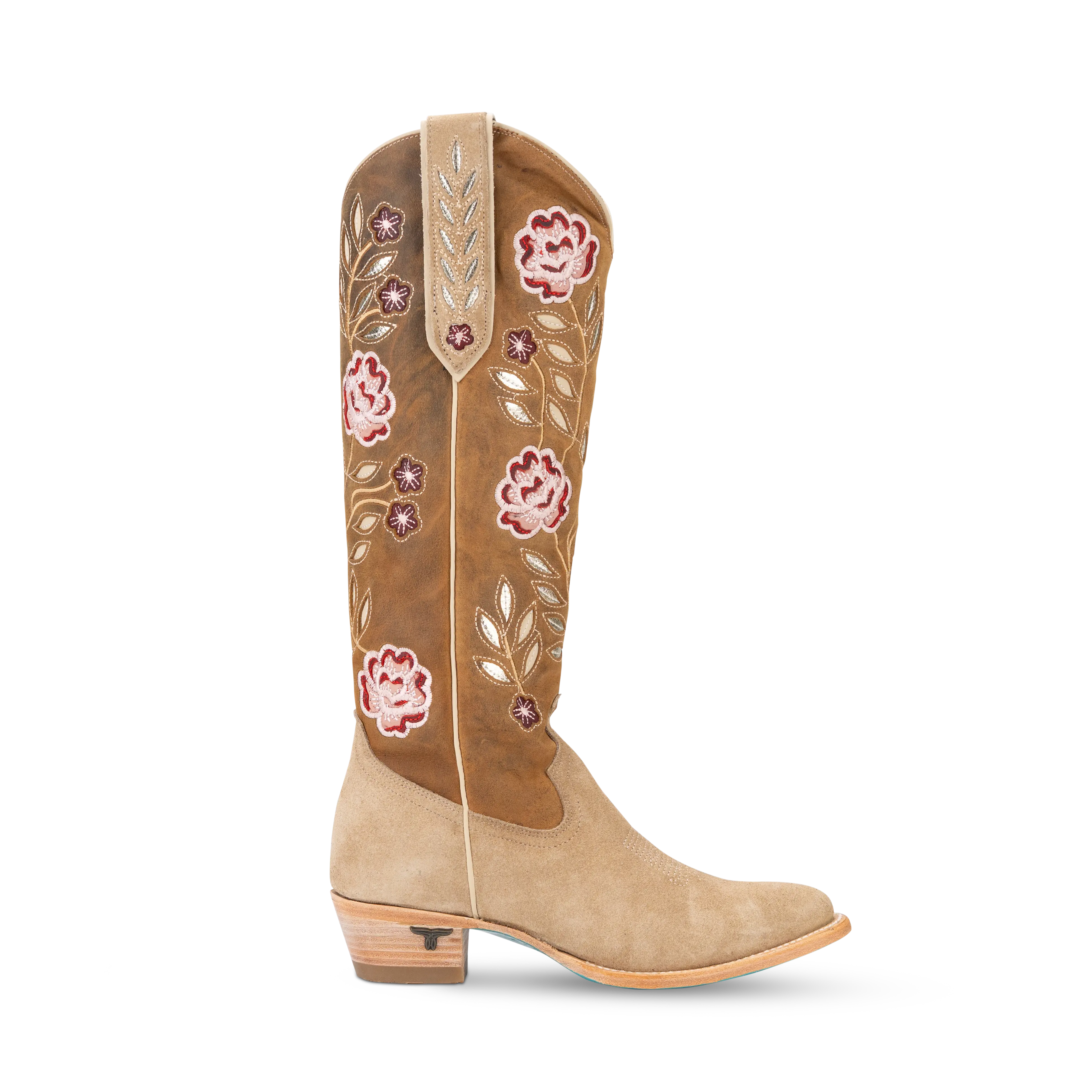 Kenzie Boot - Latte Suede/Burnt Caramel - Image 3