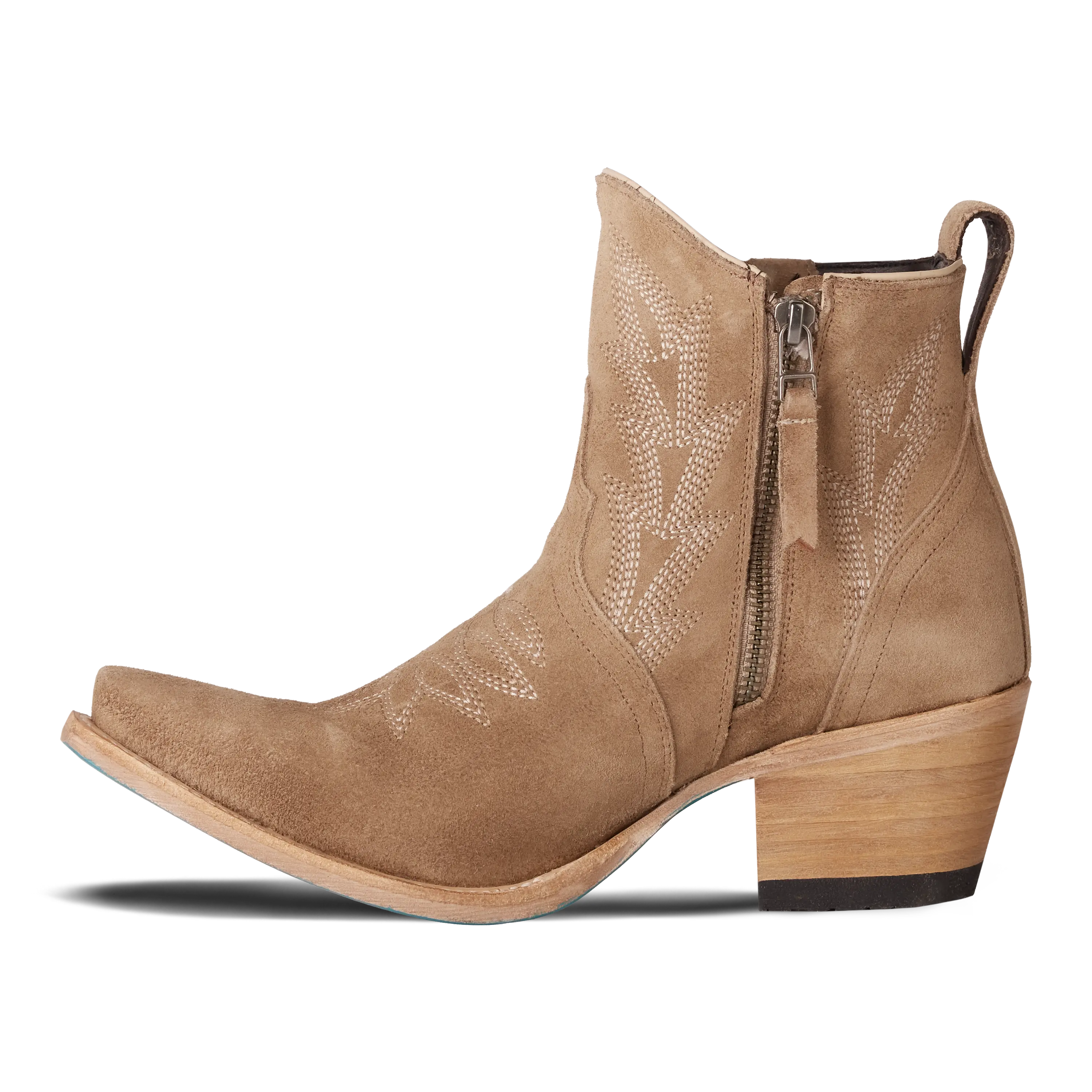 GW Gallatin Bootie - Latte Suede - Image 3