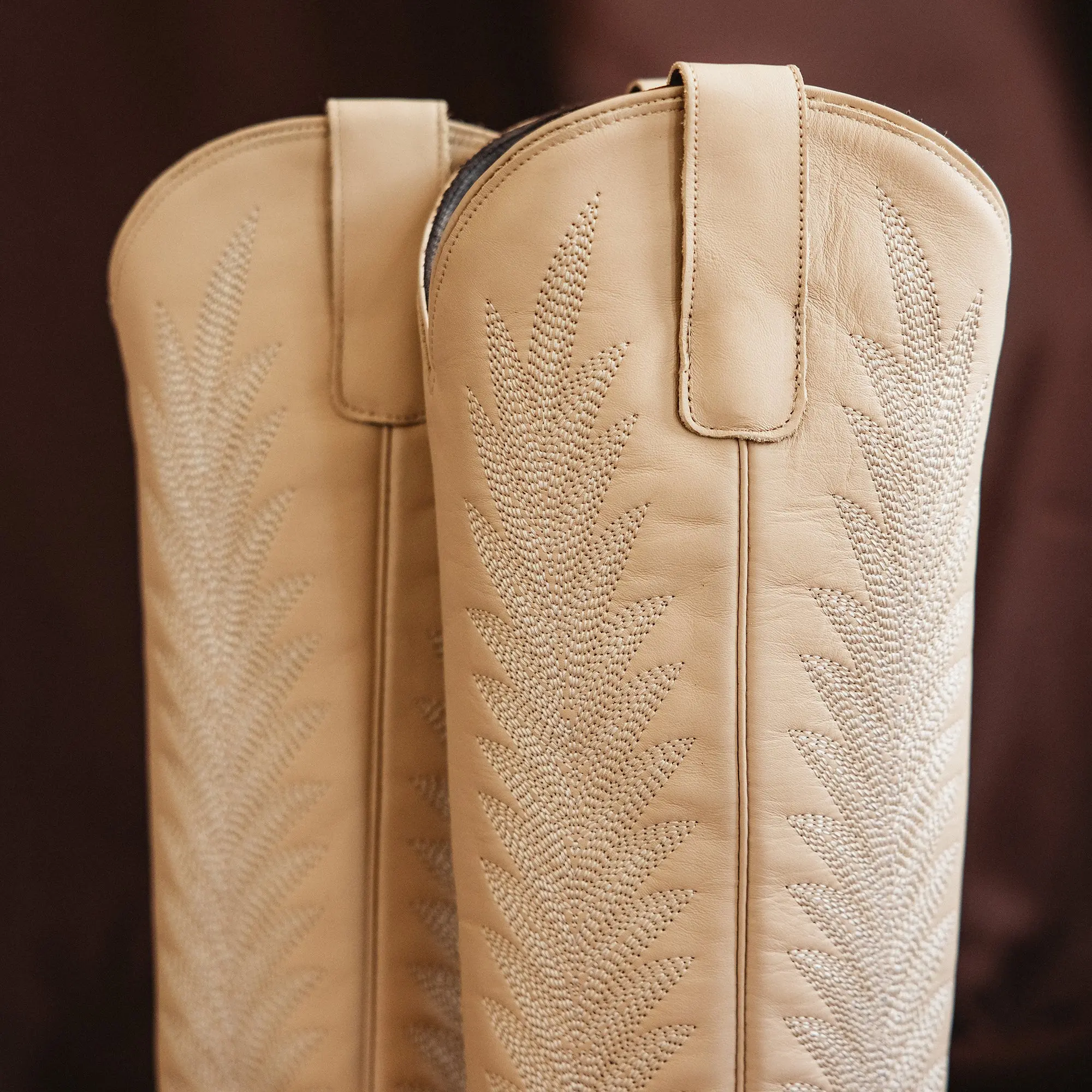 Jentry Knee High Boot - Pale Ivory - Image 11