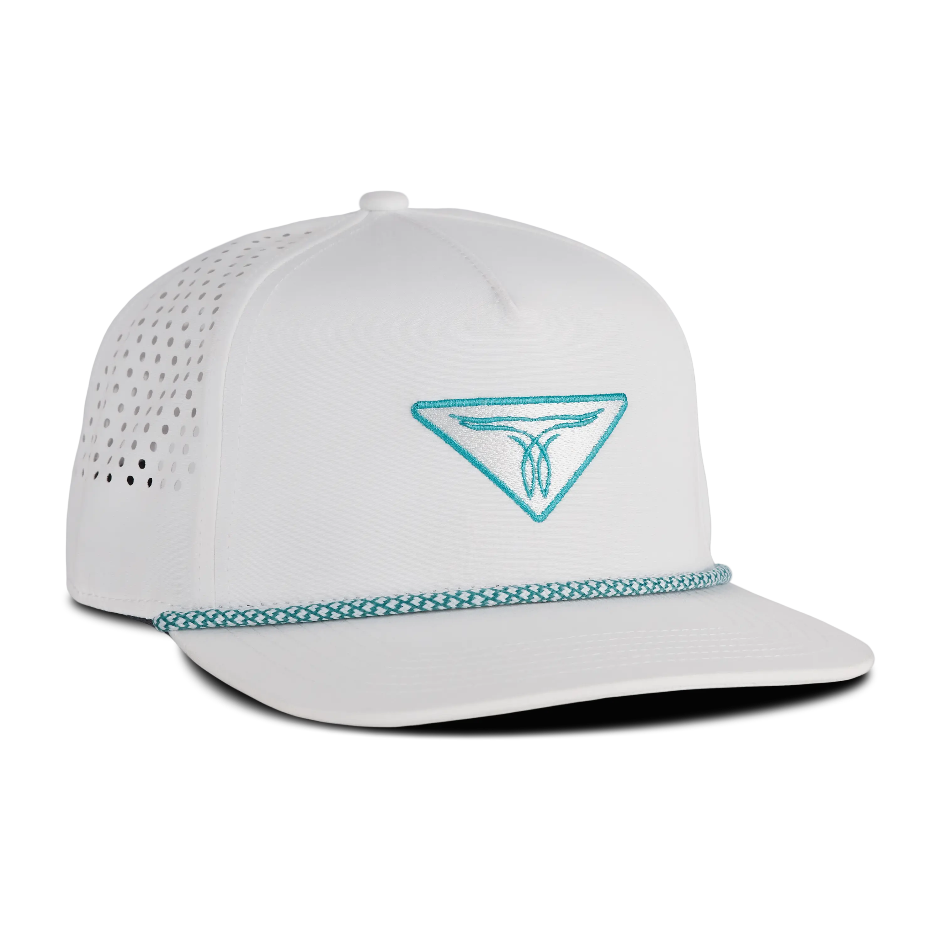 Ladies Snapback Cap - White - Image 5