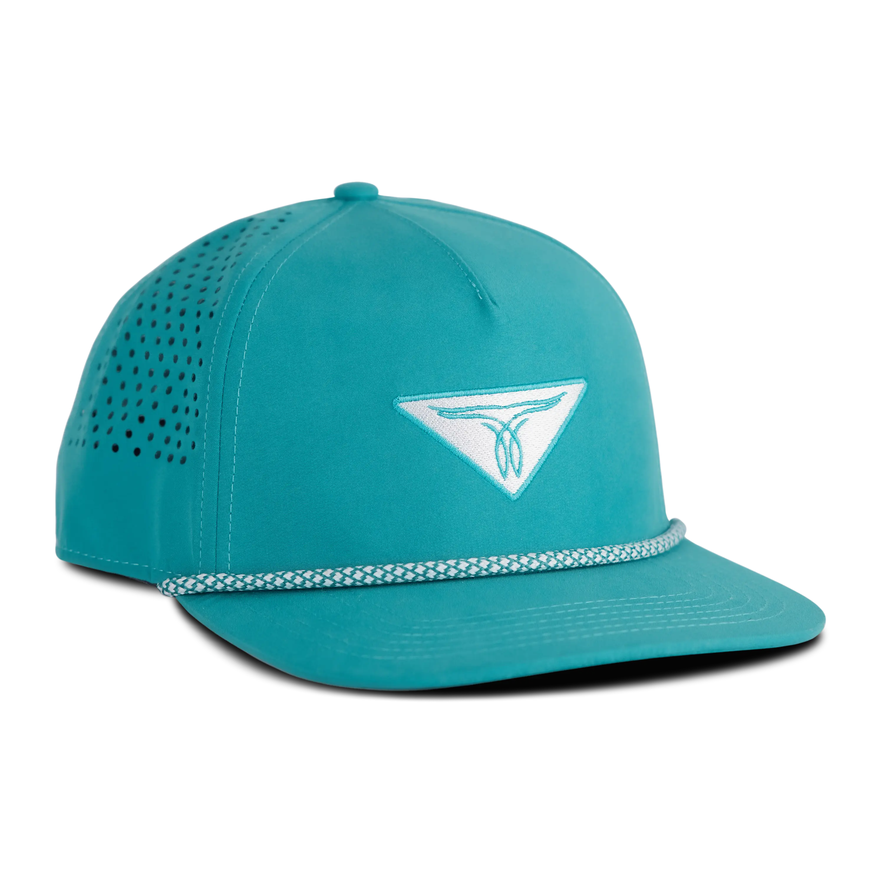 Ladies Snapback Cap - Turquoise - Image 5