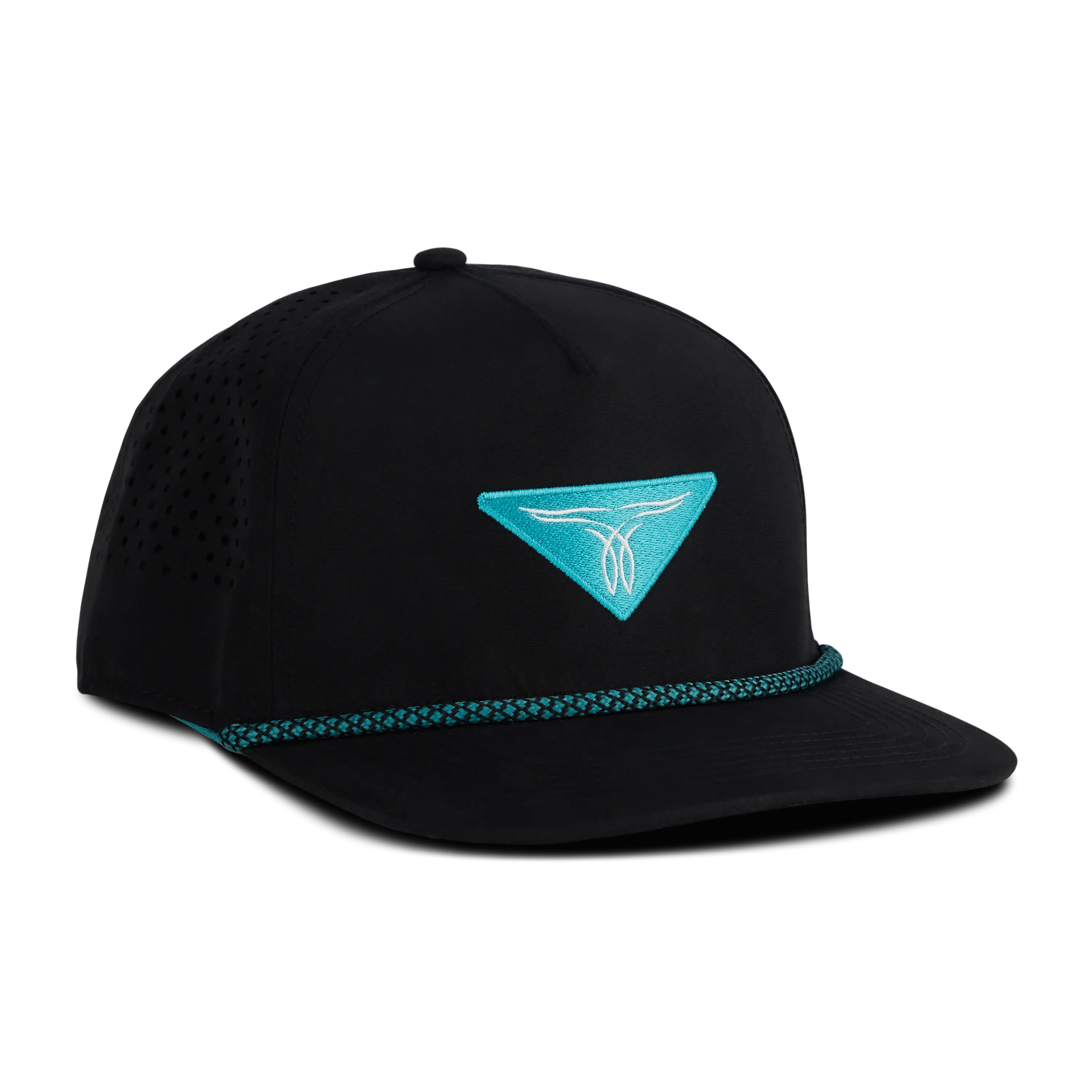 Ladies Snapback Cap - Black - Image 5