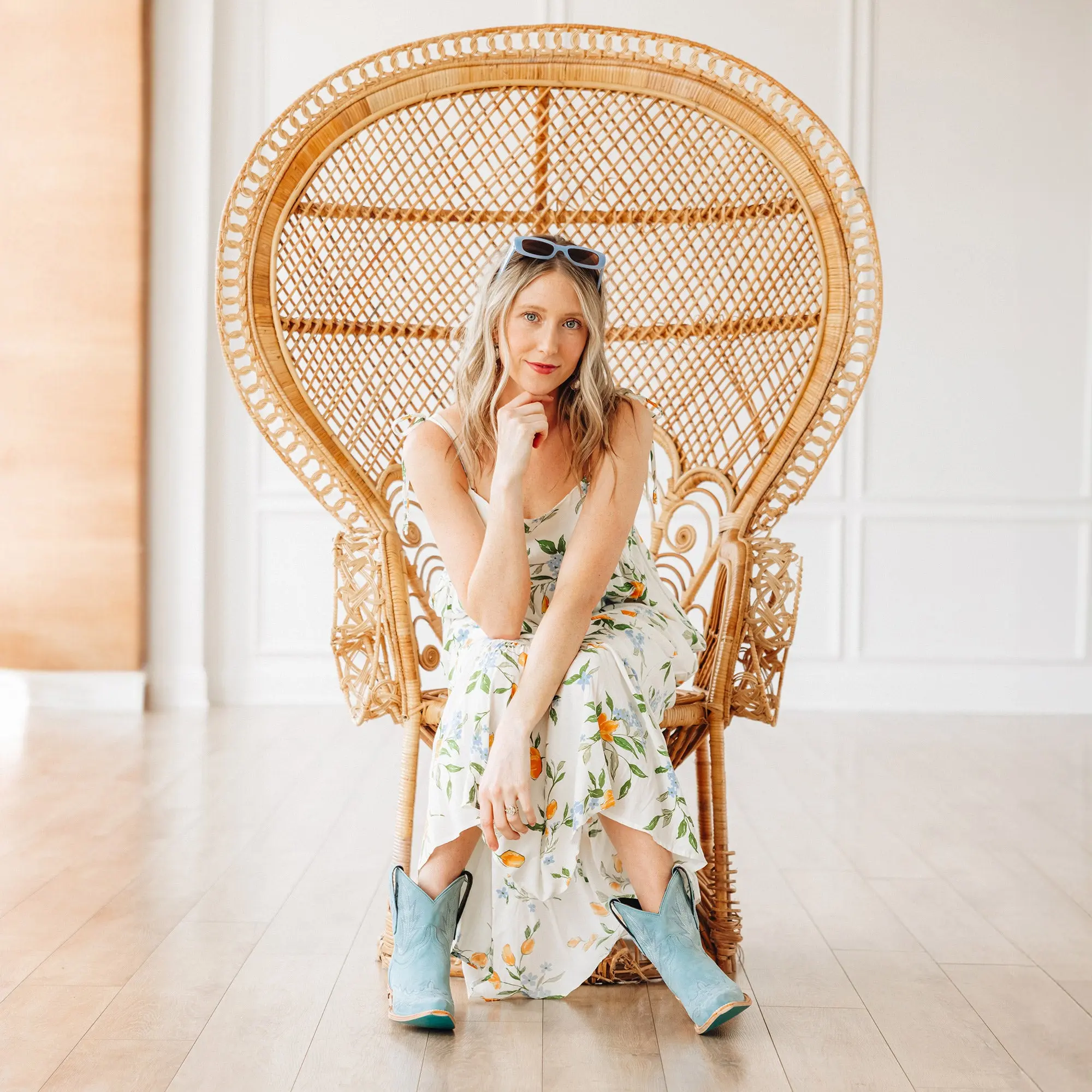 Lexington Bootie - Powder Blue - Image 12