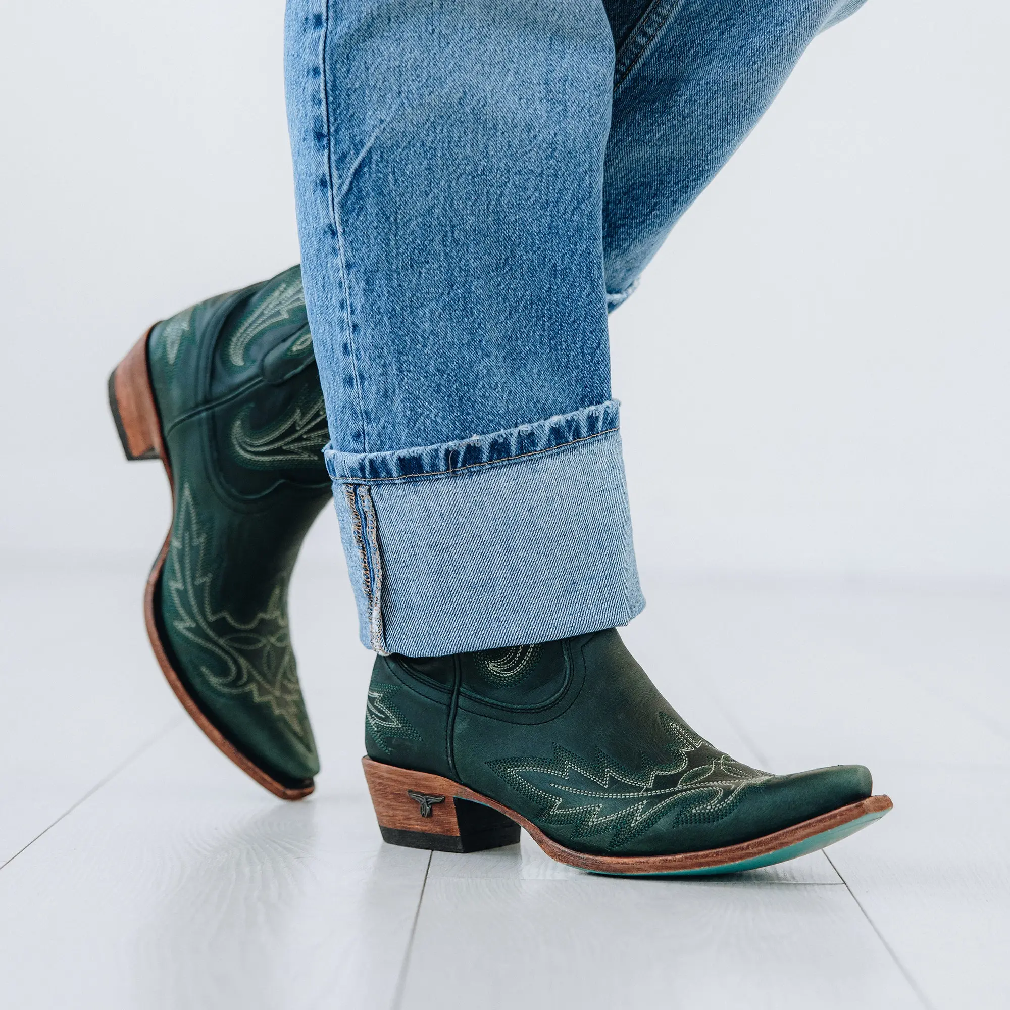 Lexington Bootie - Emerald Green **Final Sale** - Image 2
