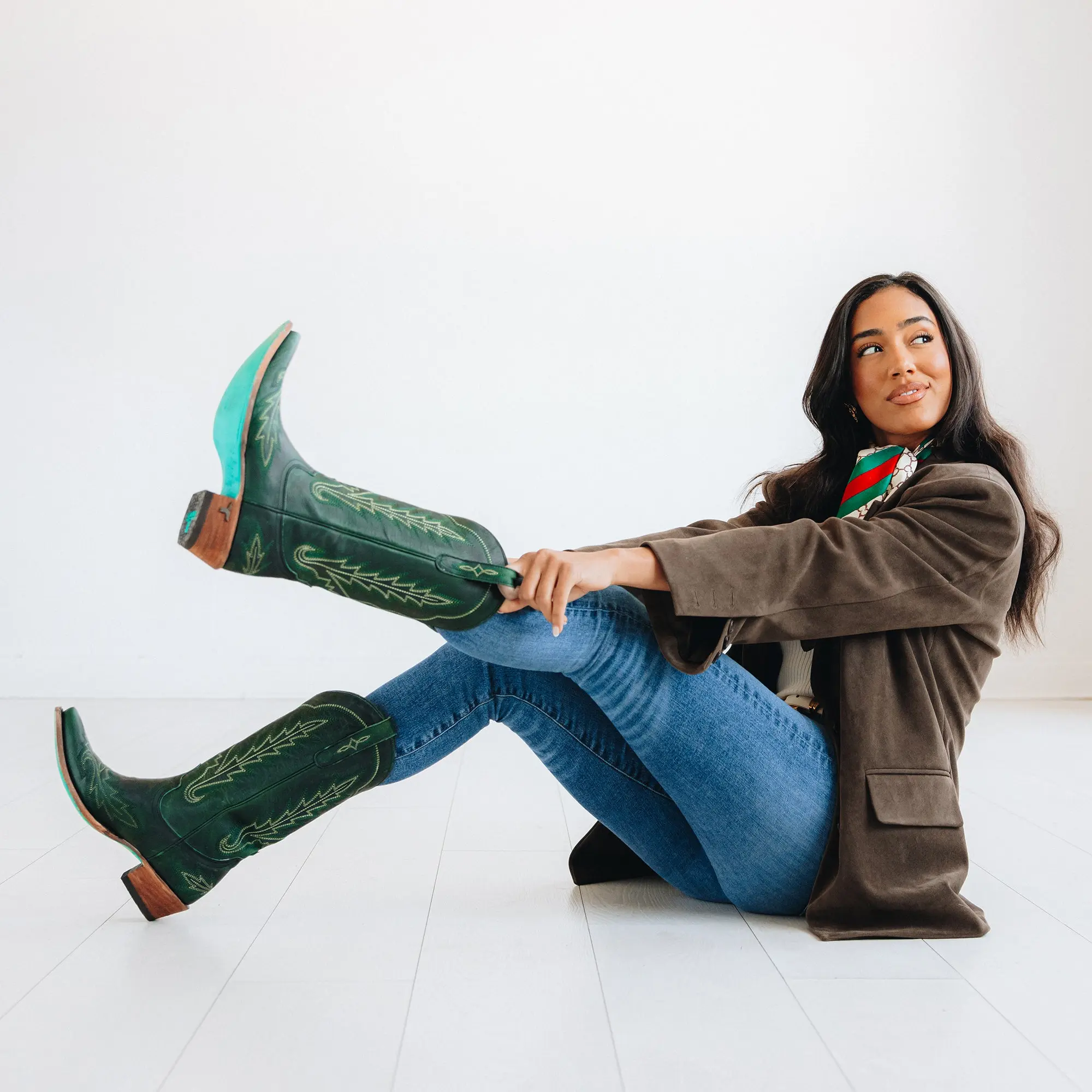 Lexington Boot - Emerald Green - Image 15