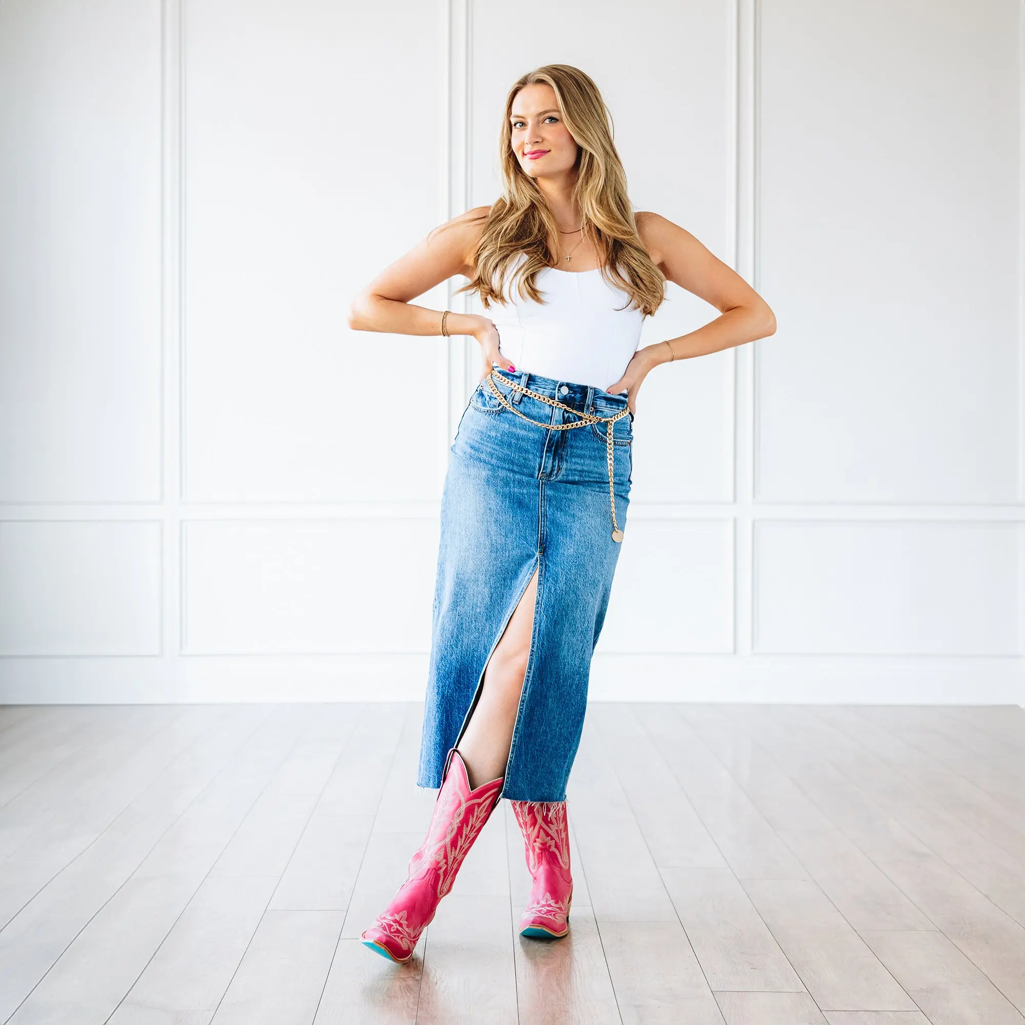Lexington Boot - Hot Pink - Image 3