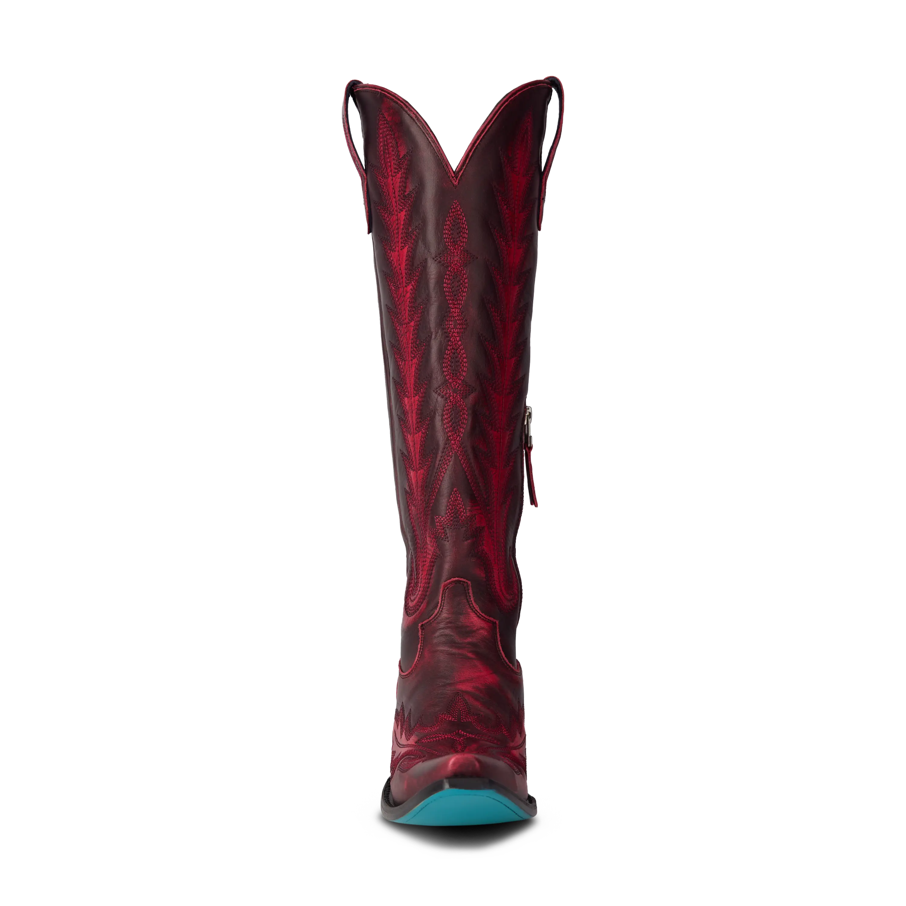 Lexington Knee High Corset - Black Cherry - Image 6