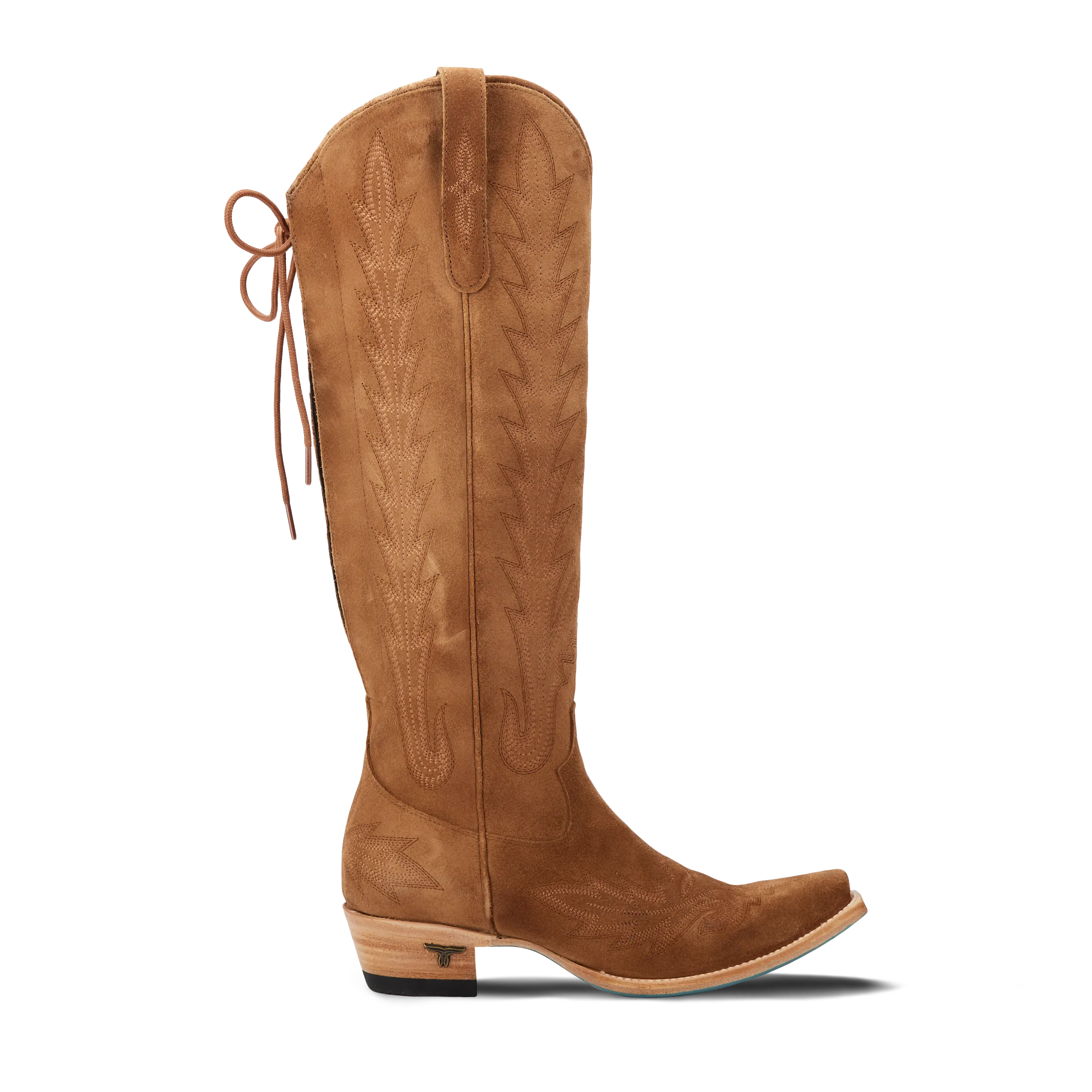 Lexington Knee High Corset - Toffee Suede - Image 4