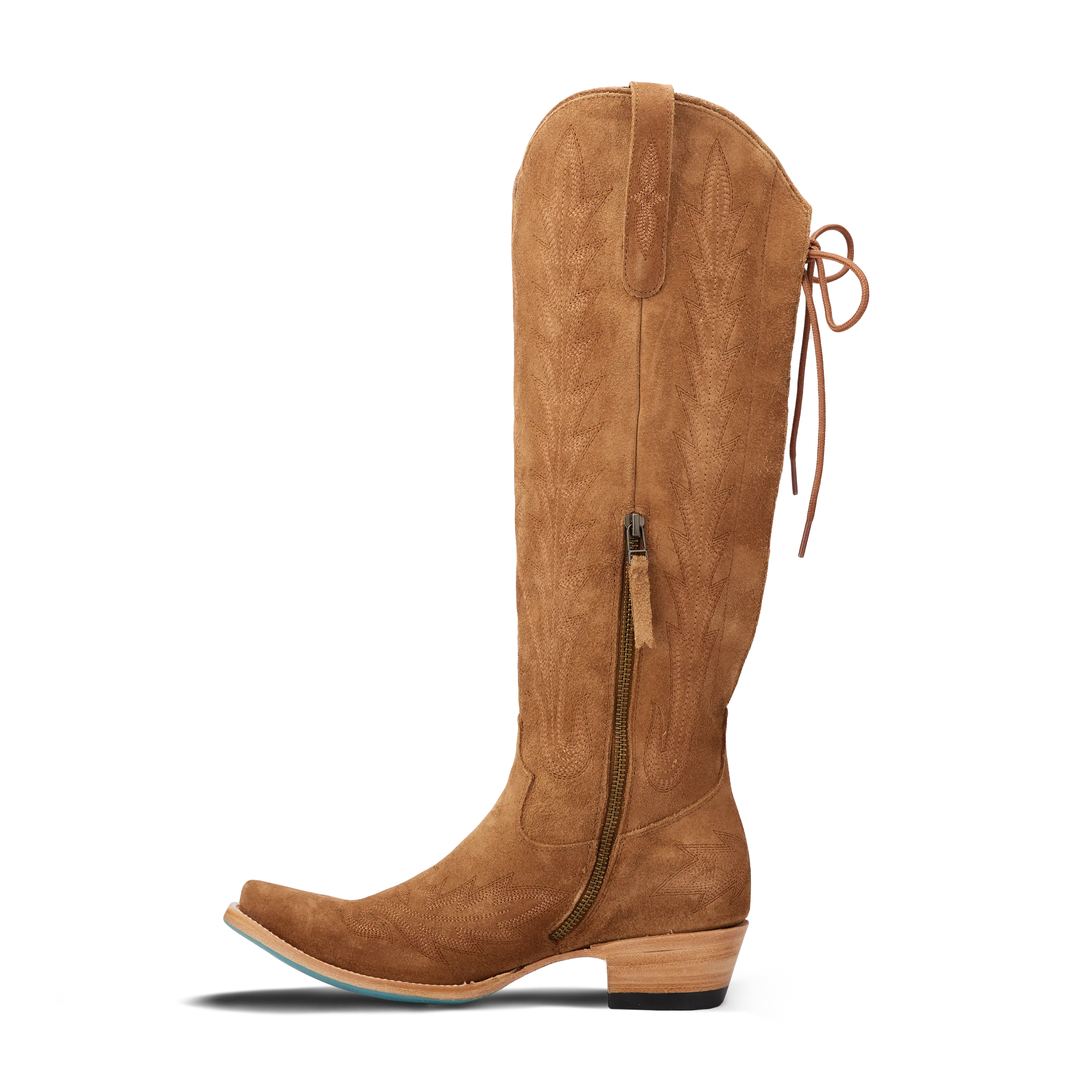 Lexington Knee High Corset - Toffee Suede - Image 5