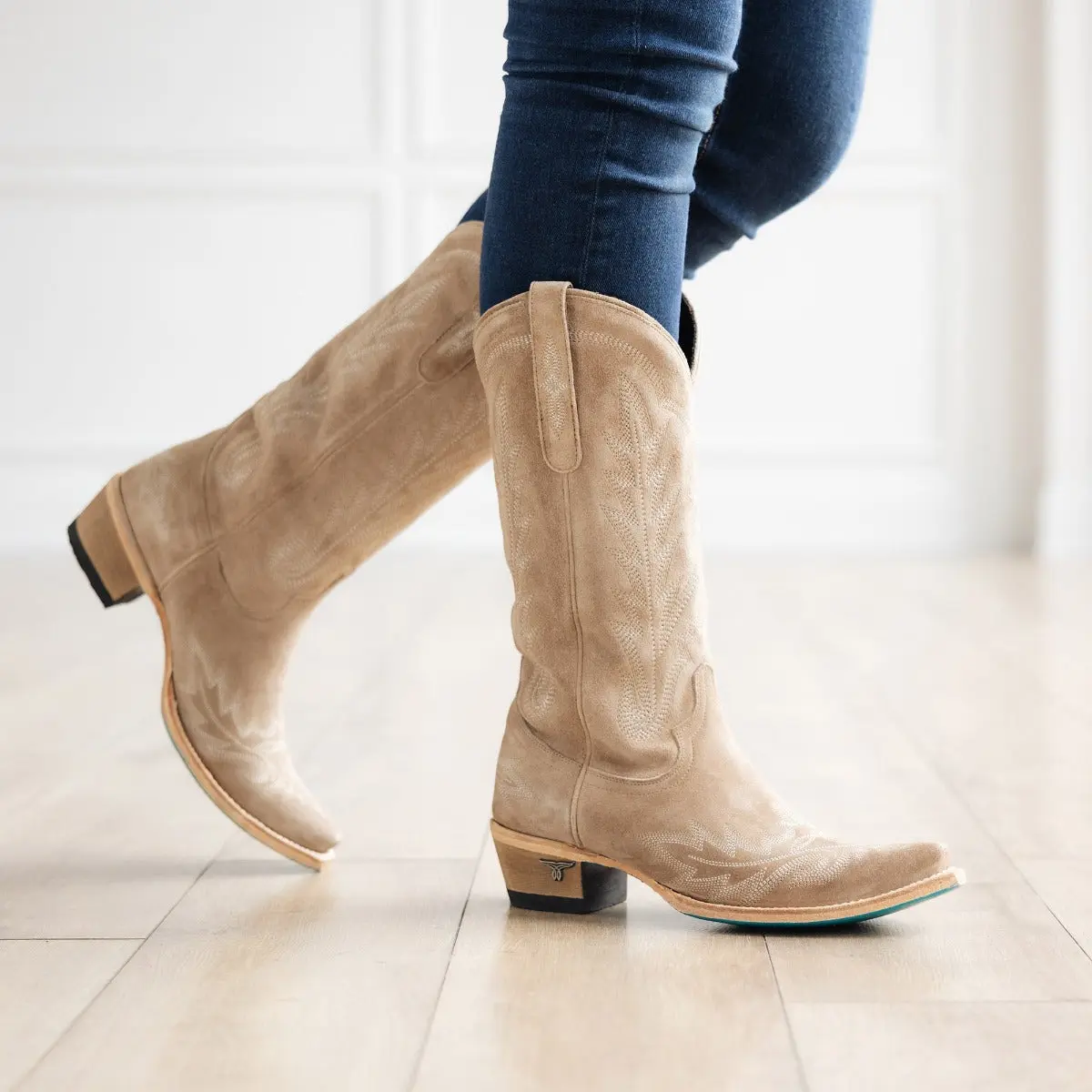 Lexington Boot - Latte Suede - Image 9