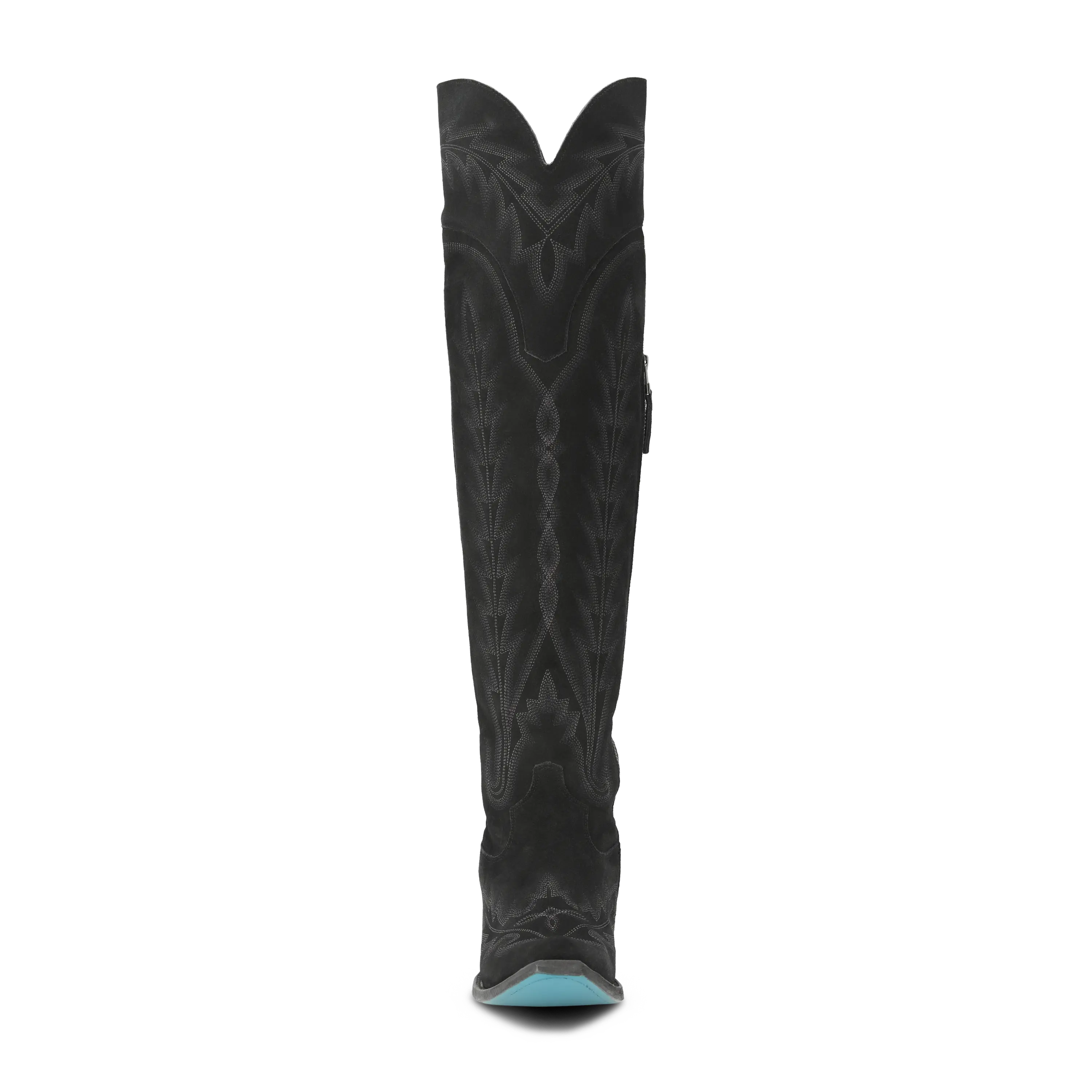 Lexington OTK Corset - Soft Black Suede **Final Sale** - Image 6