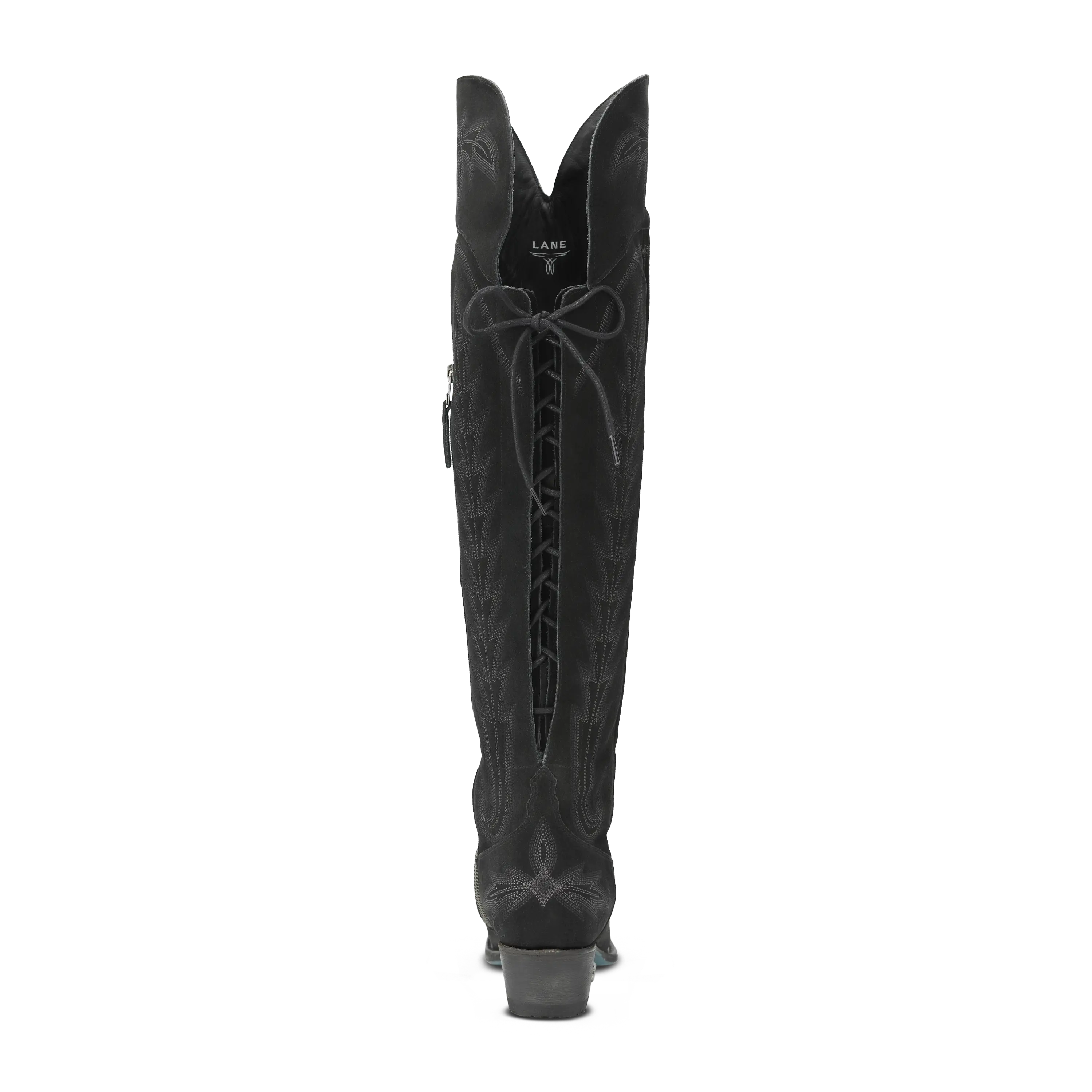 Lexington OTK Corset - Soft Black Suede **Final Sale** - Image 7