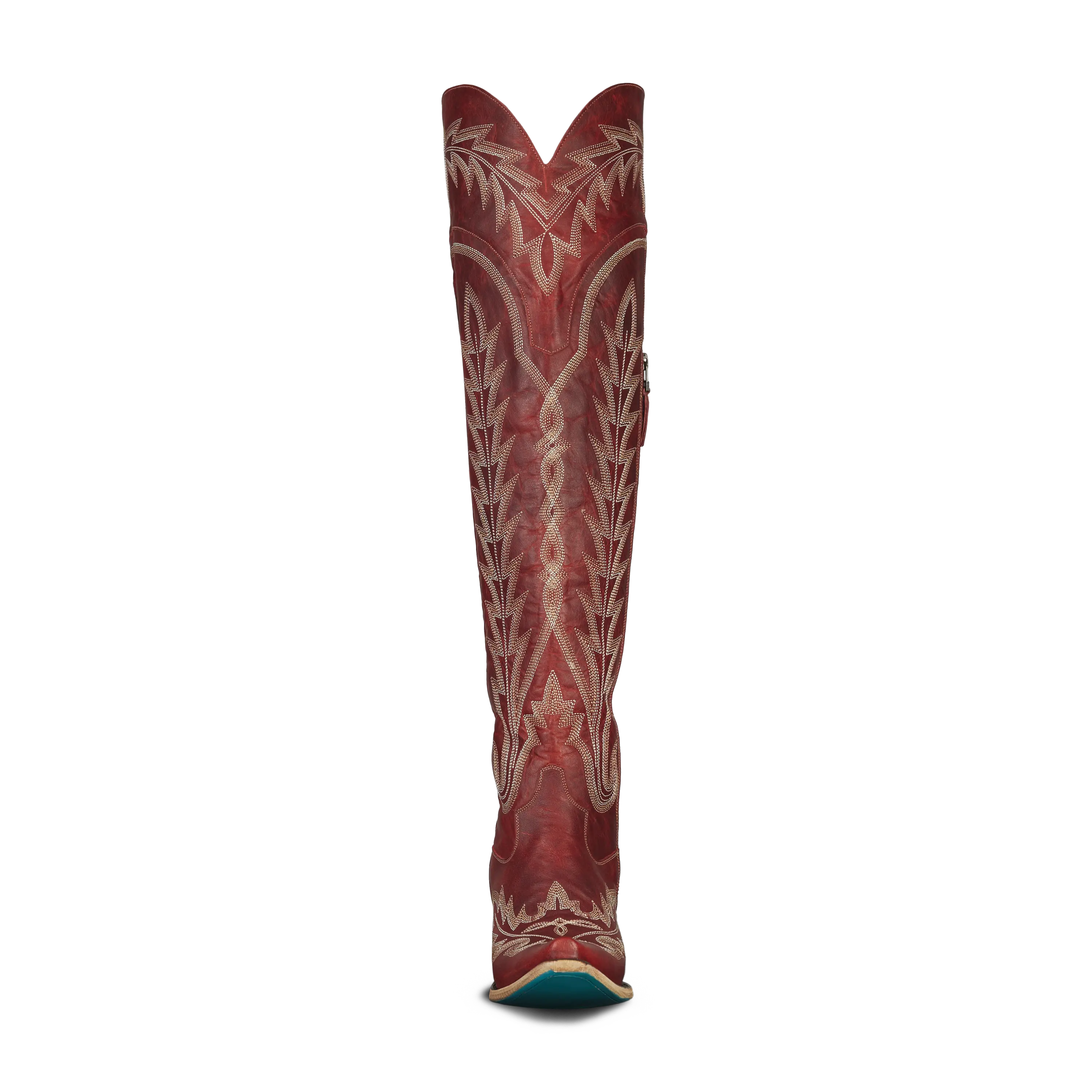 Lexington OTK Corset - Smoldering Ruby - Image 6