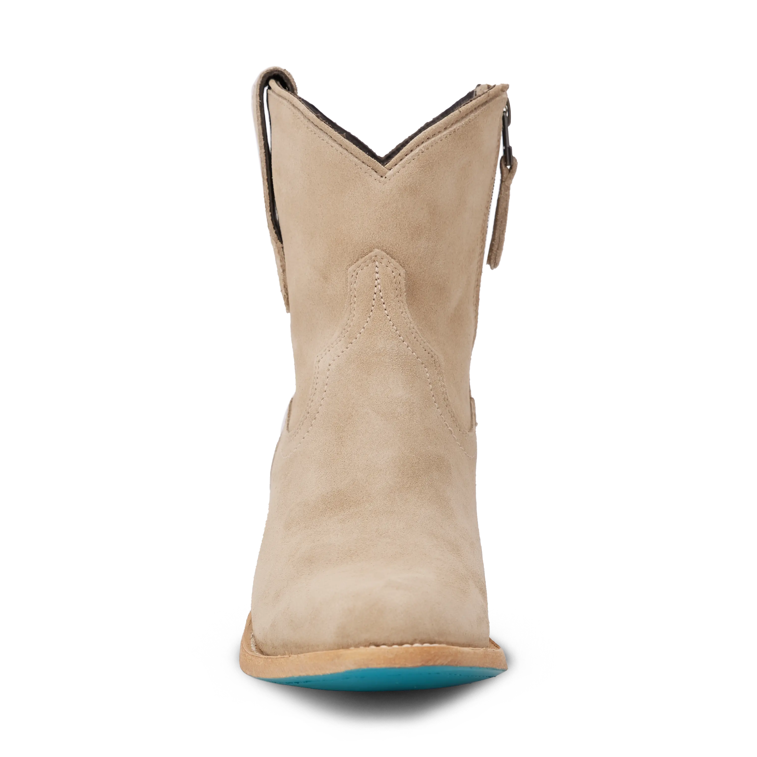Plain Jane Bootie - Latte Suede - Image 6