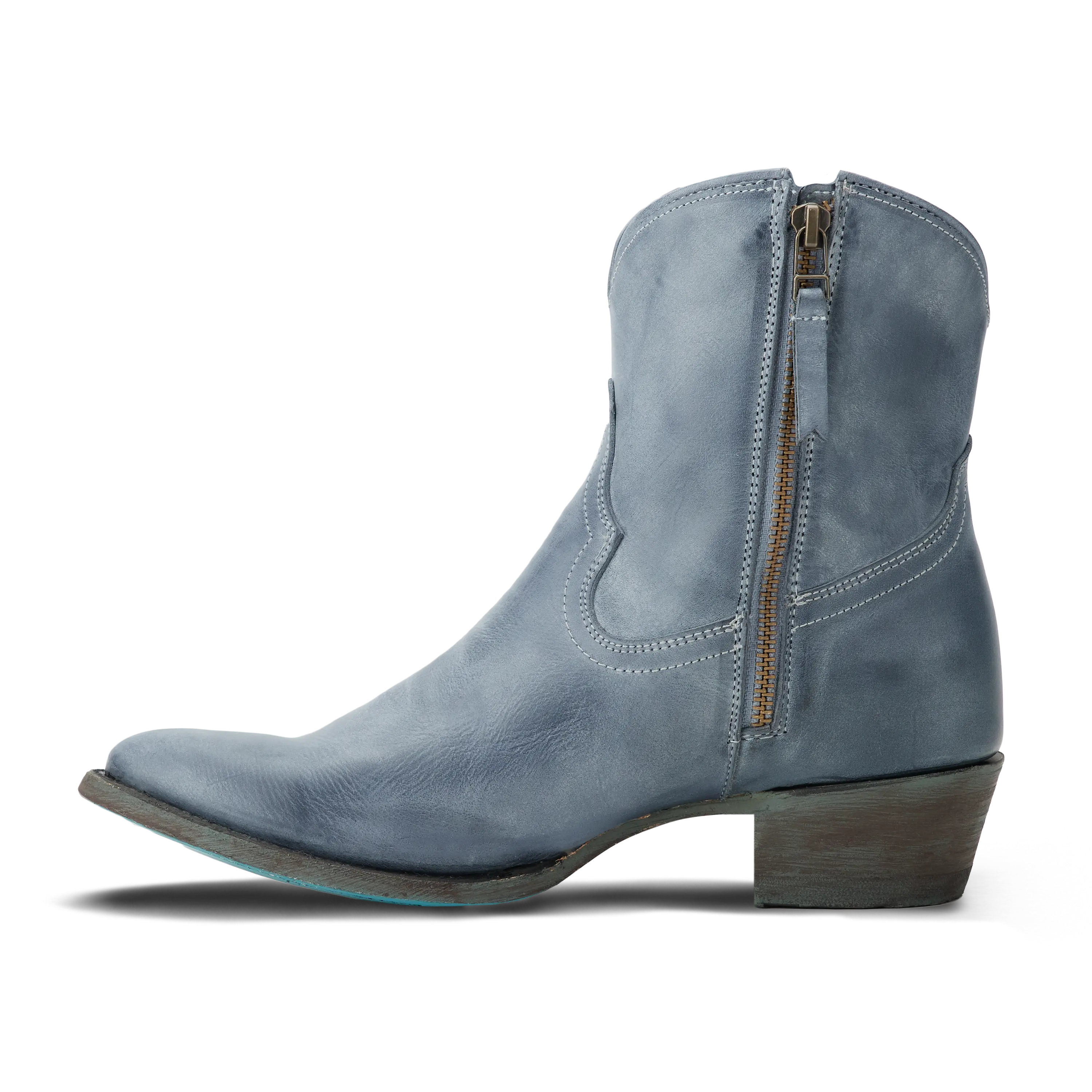 Plain Jane Bootie - Washed Denim - Image 5