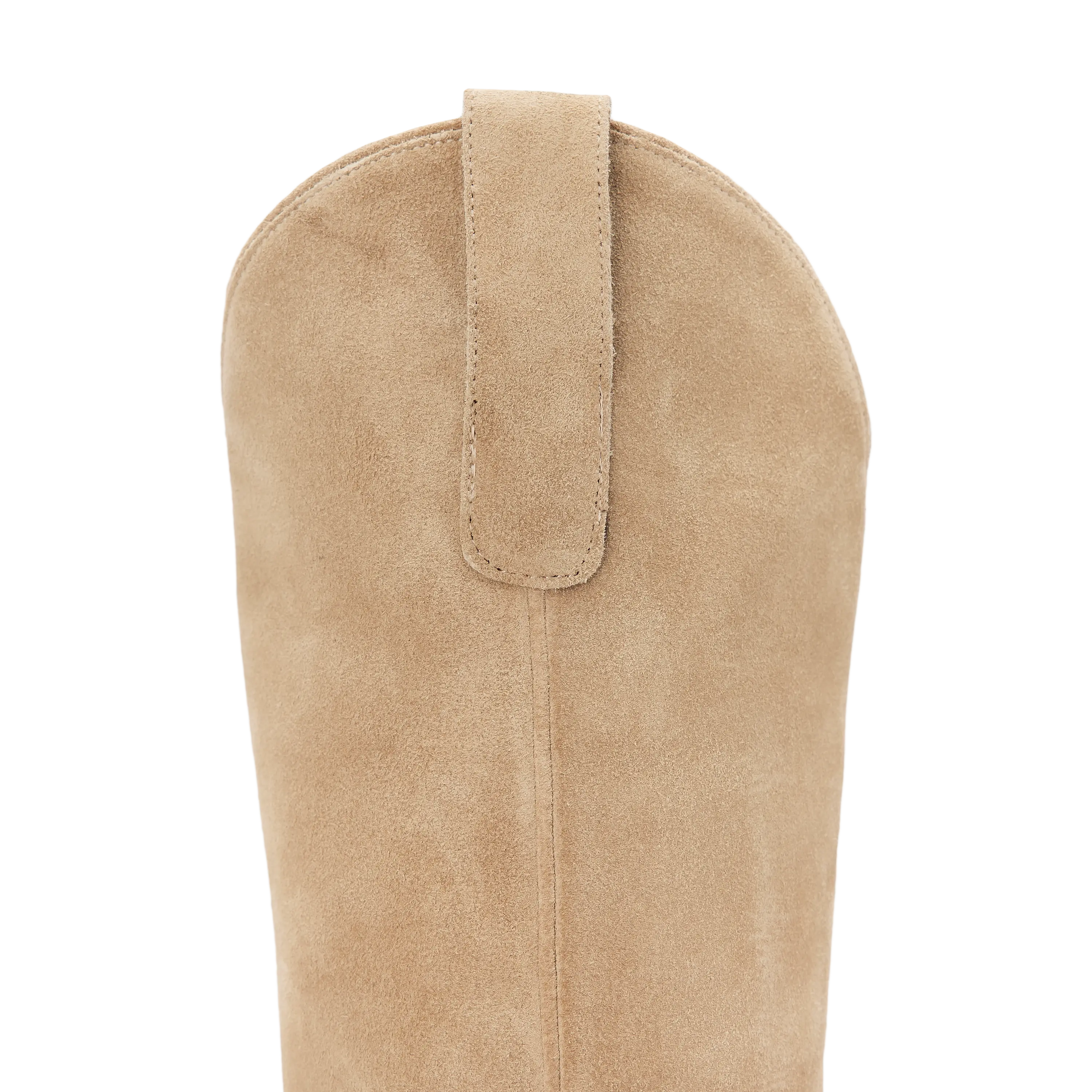 Plain Jane Boot - Latte Suede - Image 10