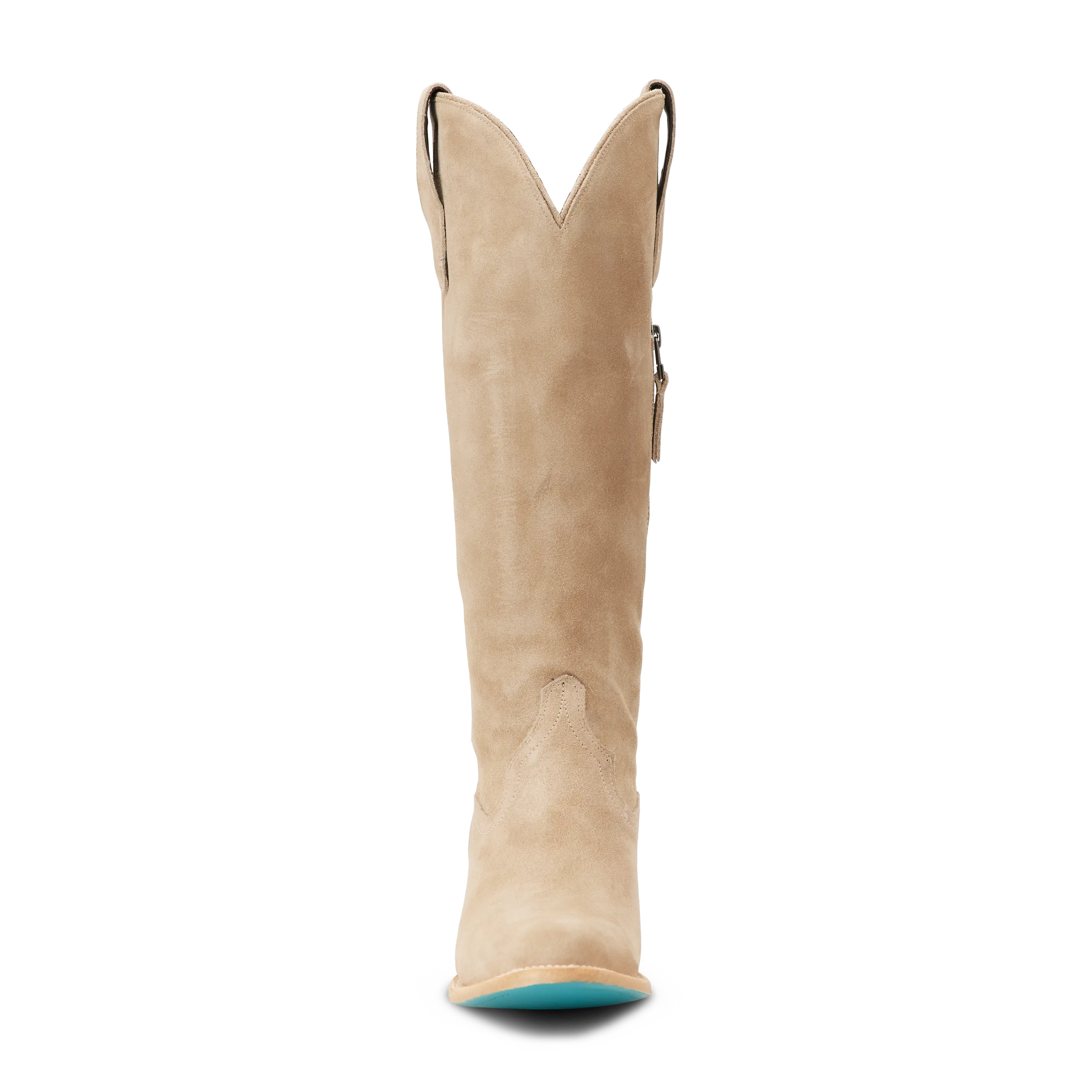Plain Jane Boot - Latte Suede - Image 6