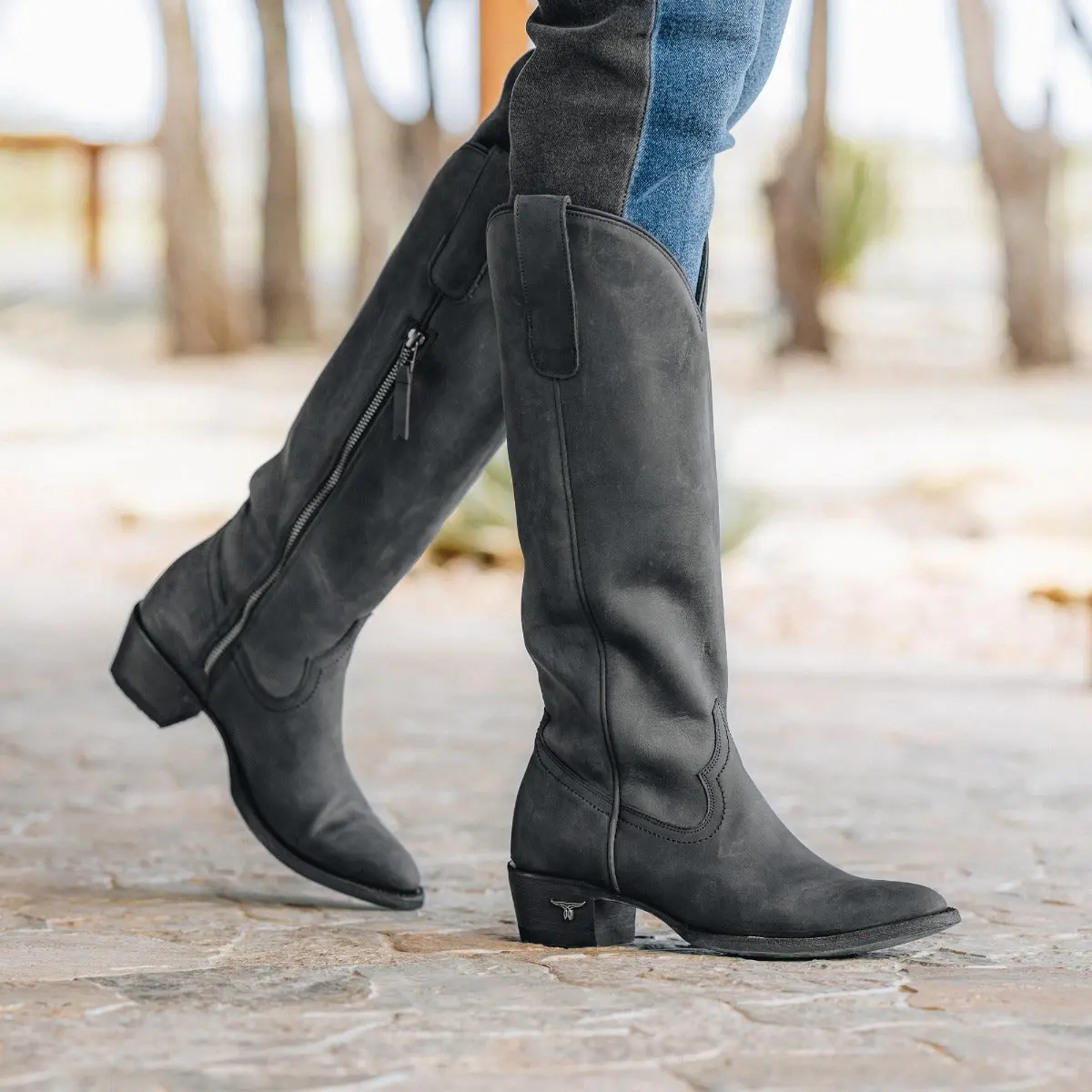 Plain Jane Boot - Matte Black - Image 13