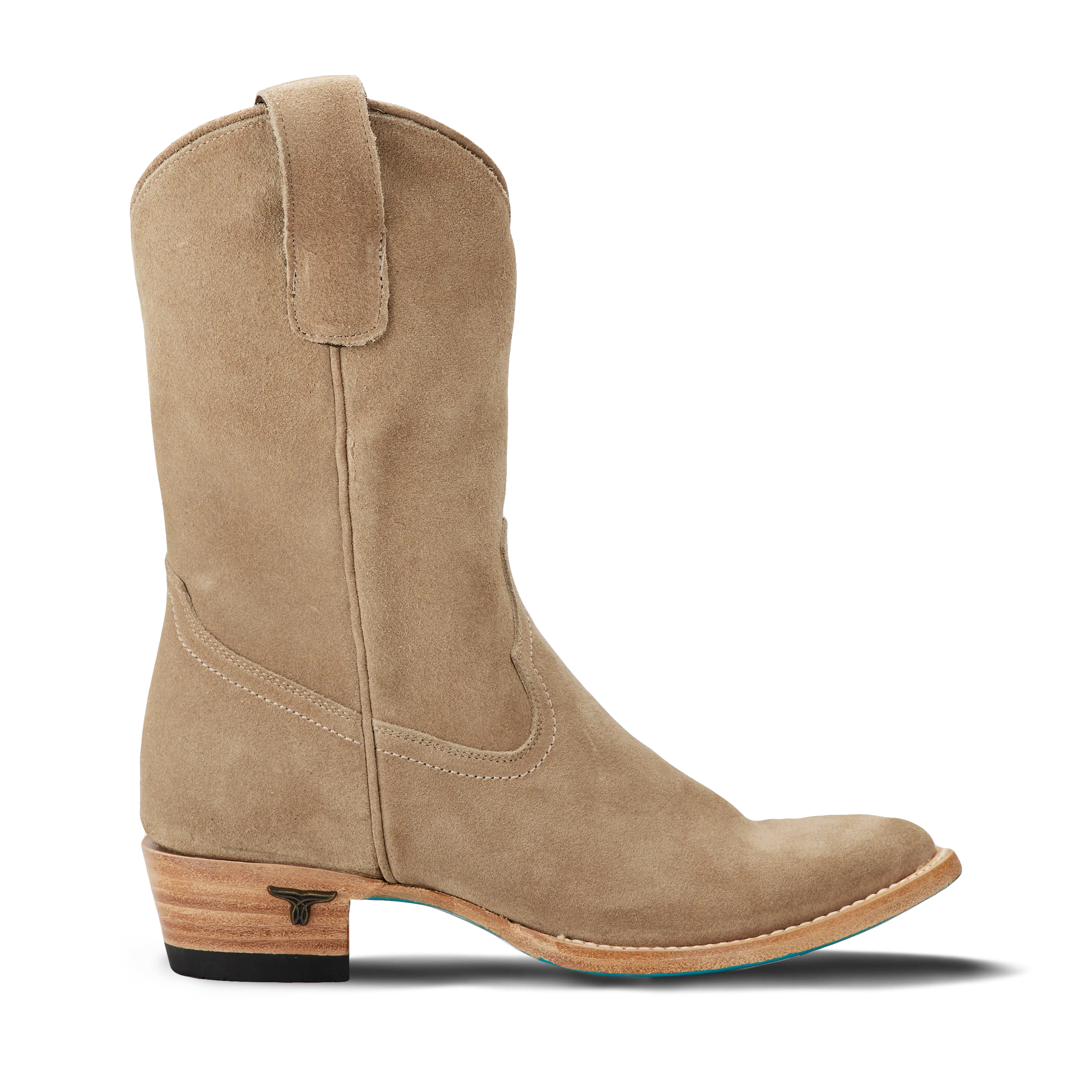 Plain Jane Midi - Latte Suede - Image 4