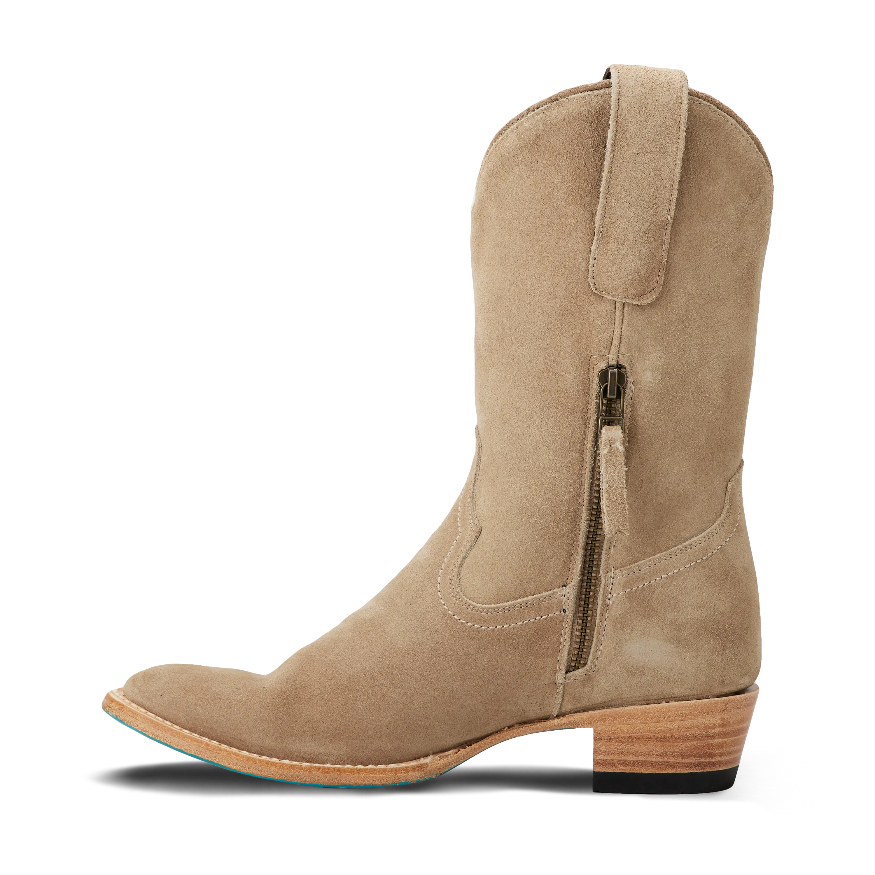 Plain Jane Midi - Latte Suede - Image 5