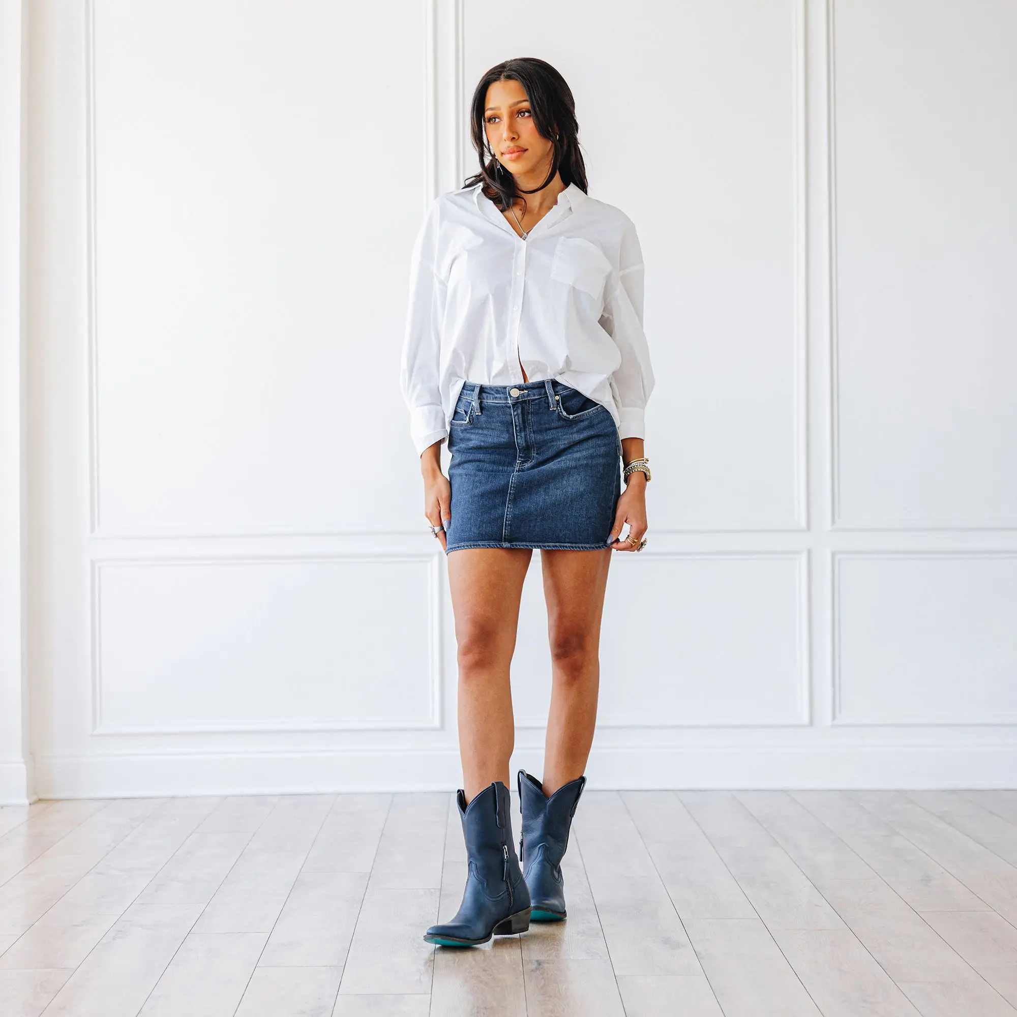 Plain Jane Midi - Midnight Navy - Image 3