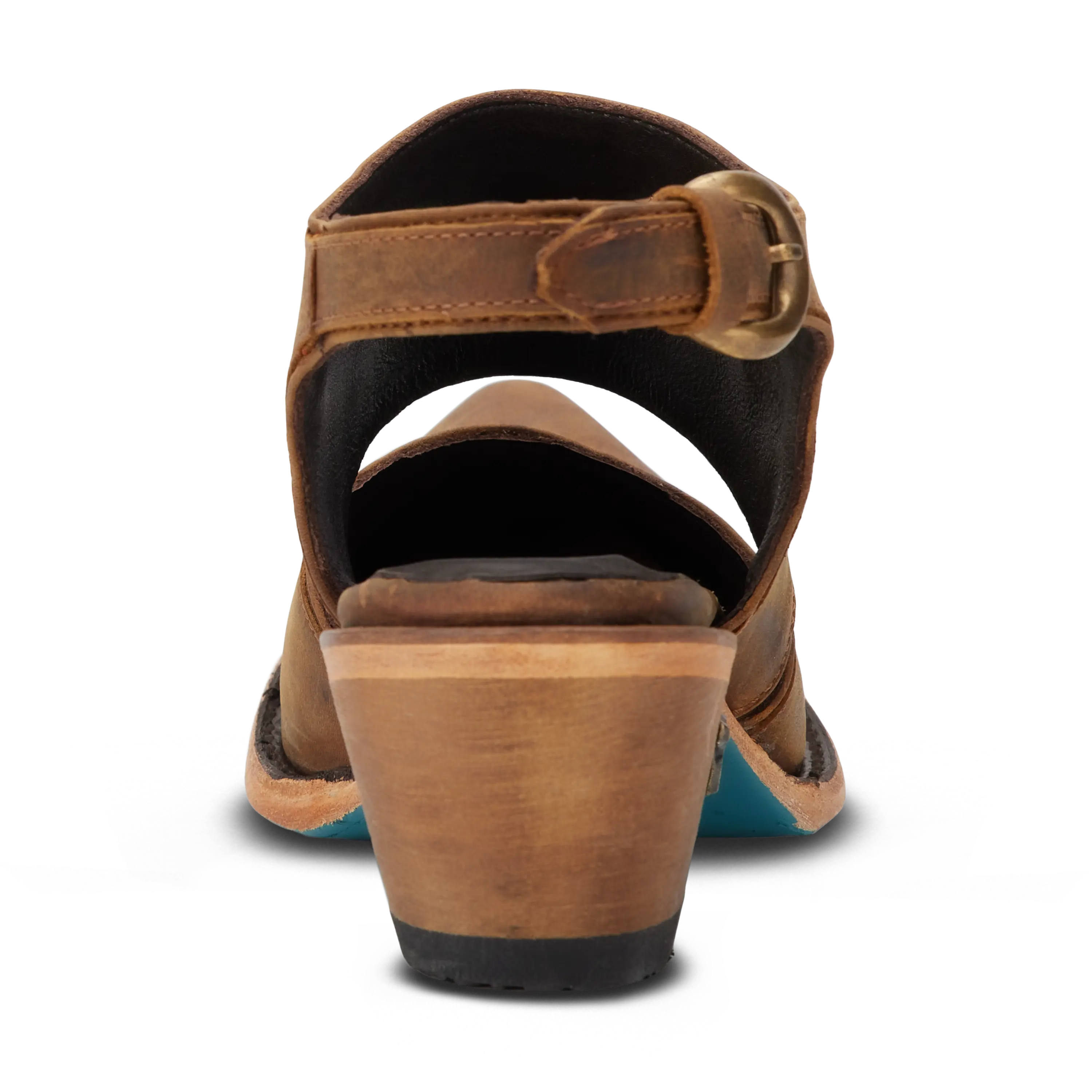 Plain Jane Slingback Mule - Burnt Caramel - Image 7