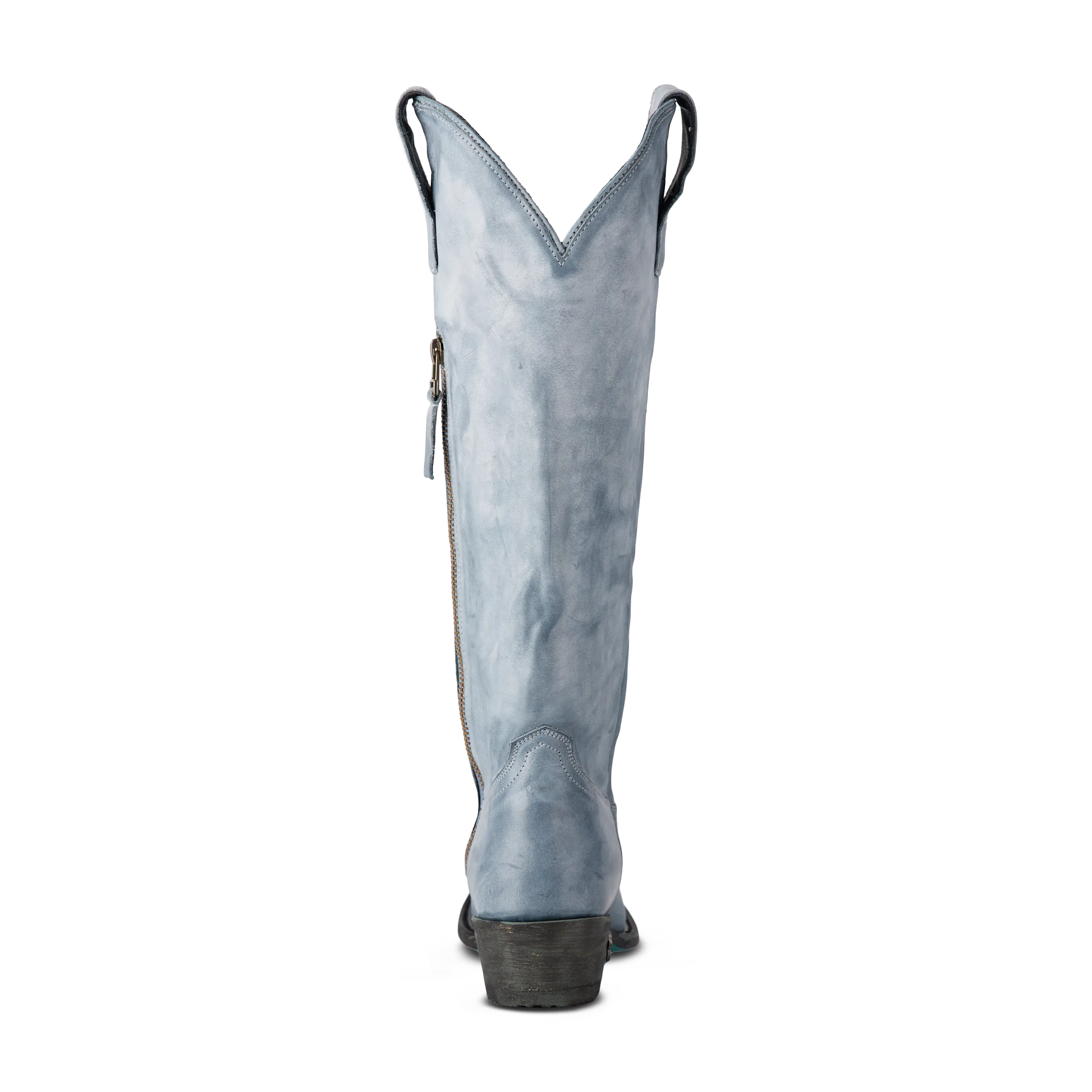Plain Jane Boot - Washed Denim - Image 7