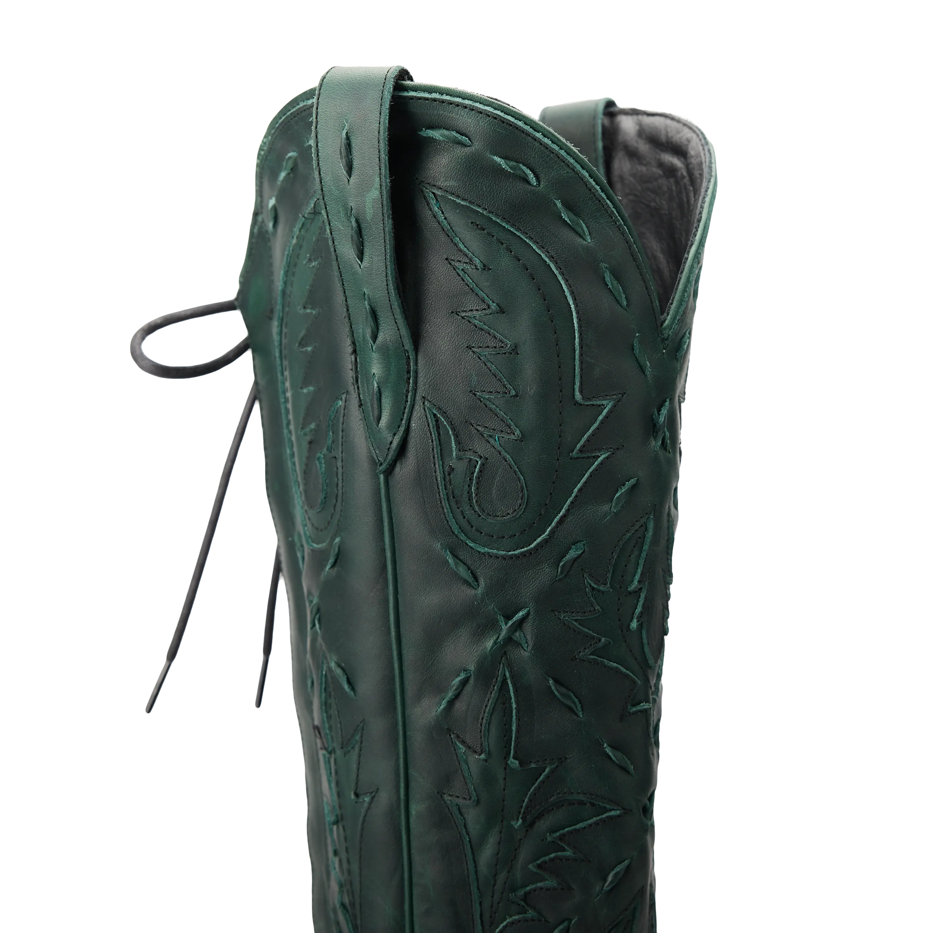 Reverie Knee High Corset - Emerald Green **Final Sale** - Image 8