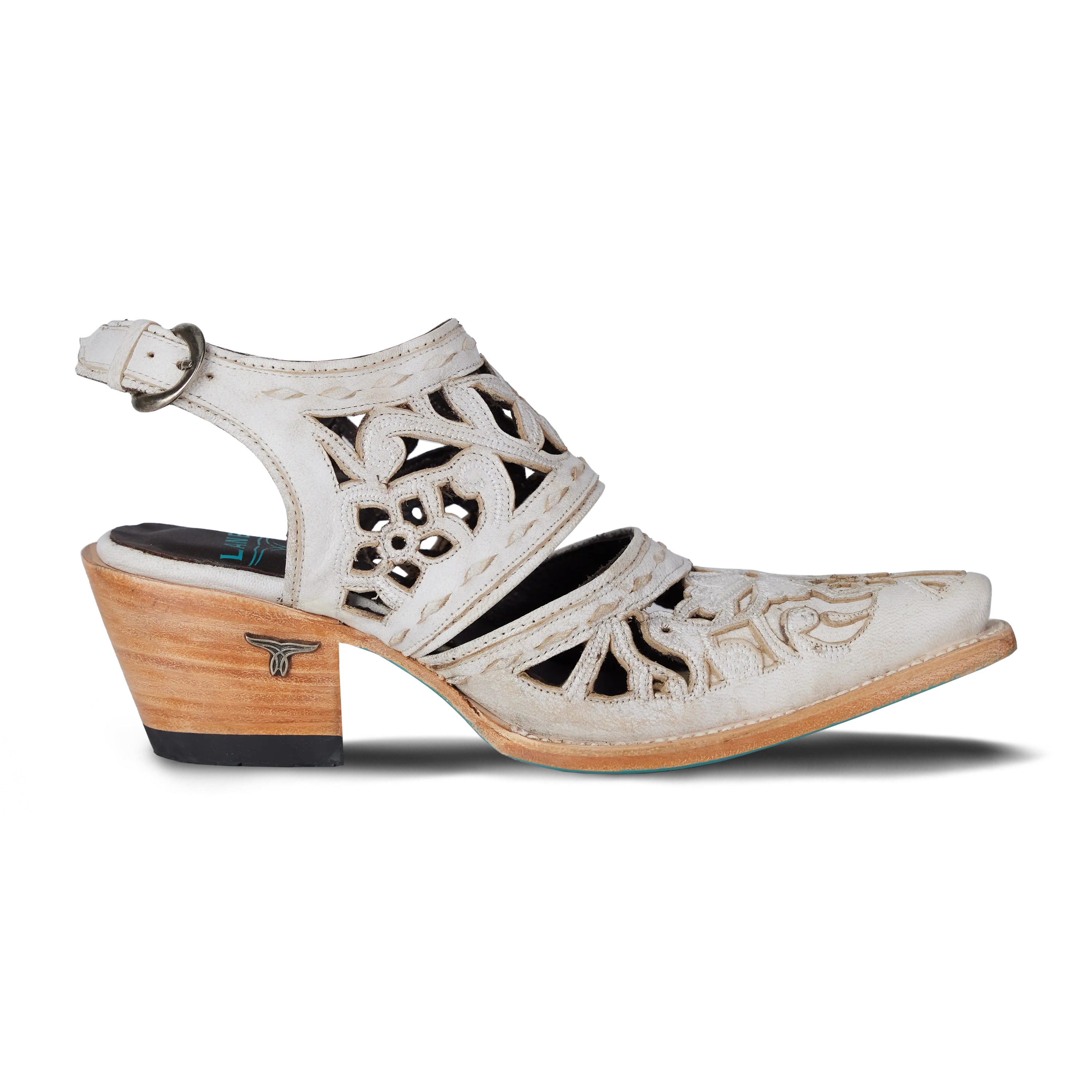 Robin Cut Out Slingback Mule - Ceramic Crackle - Image 4