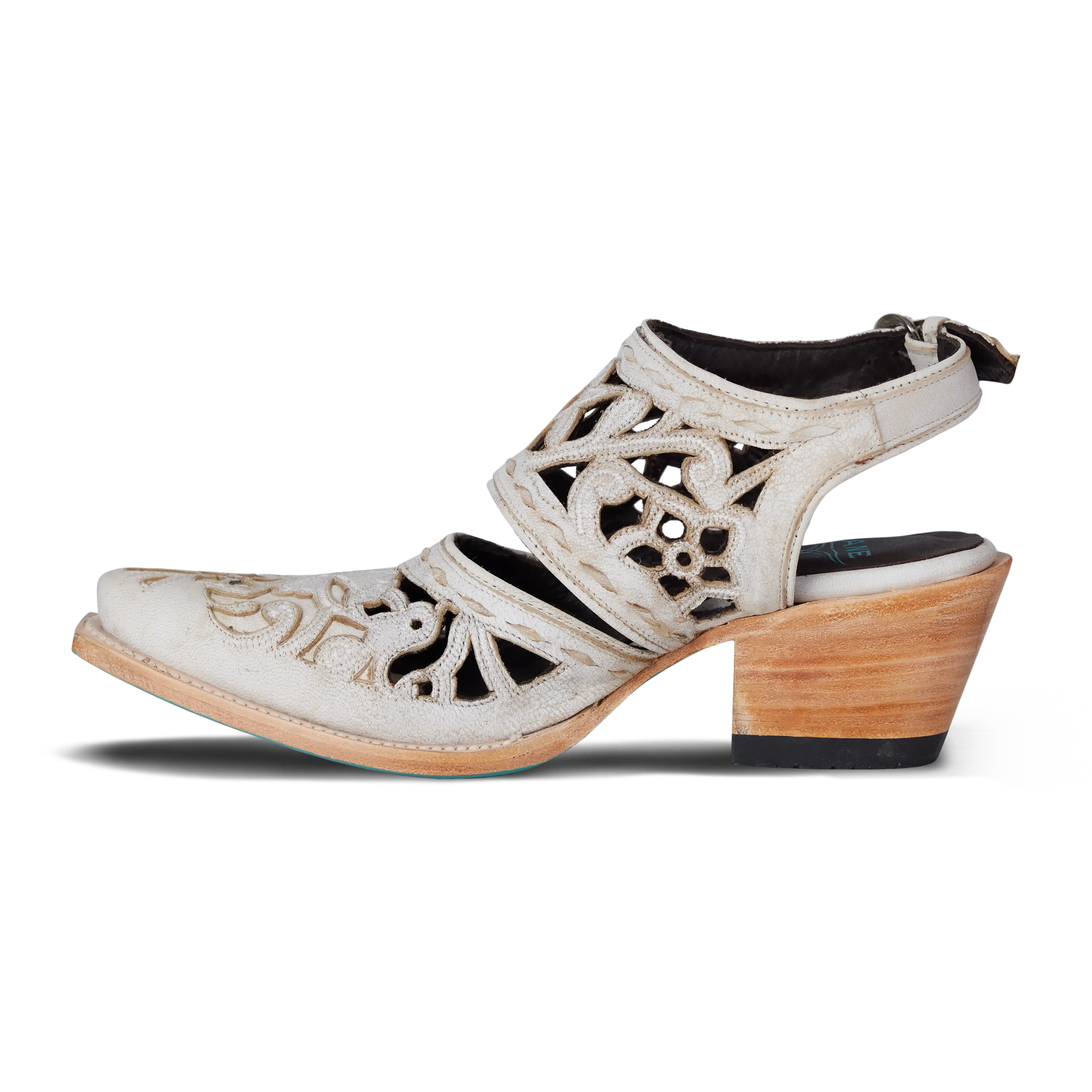Robin Cut Out Slingback Mule - Ceramic Crackle - Image 5