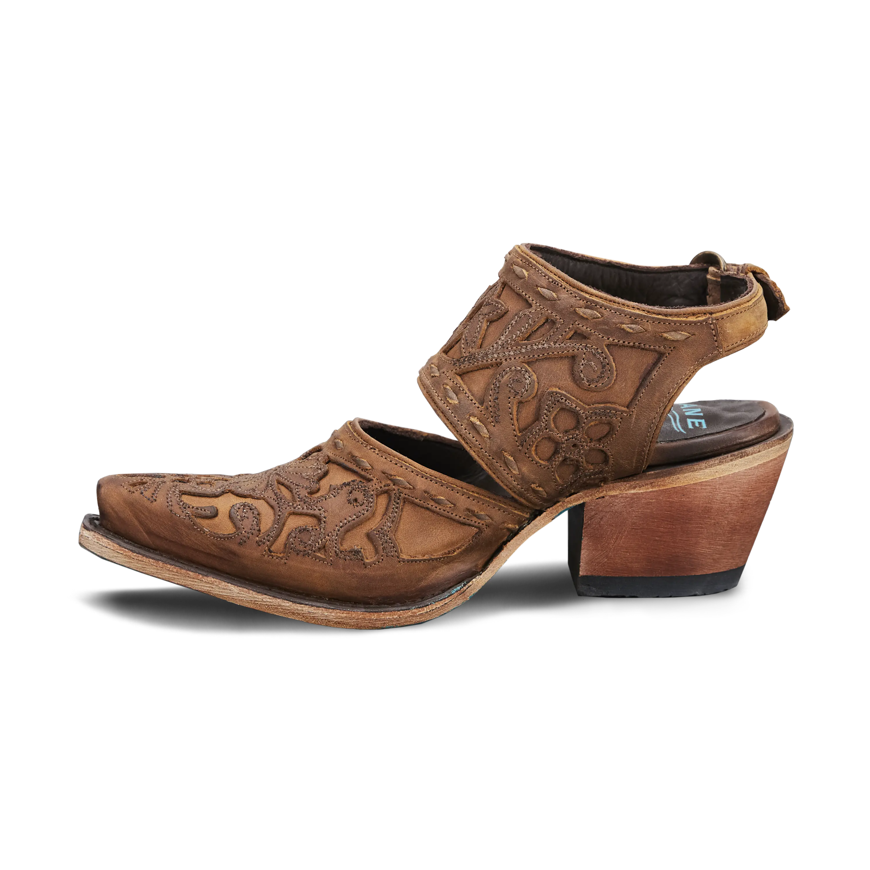 Robin Slingback Mule - Burnt Caramel - Image 5