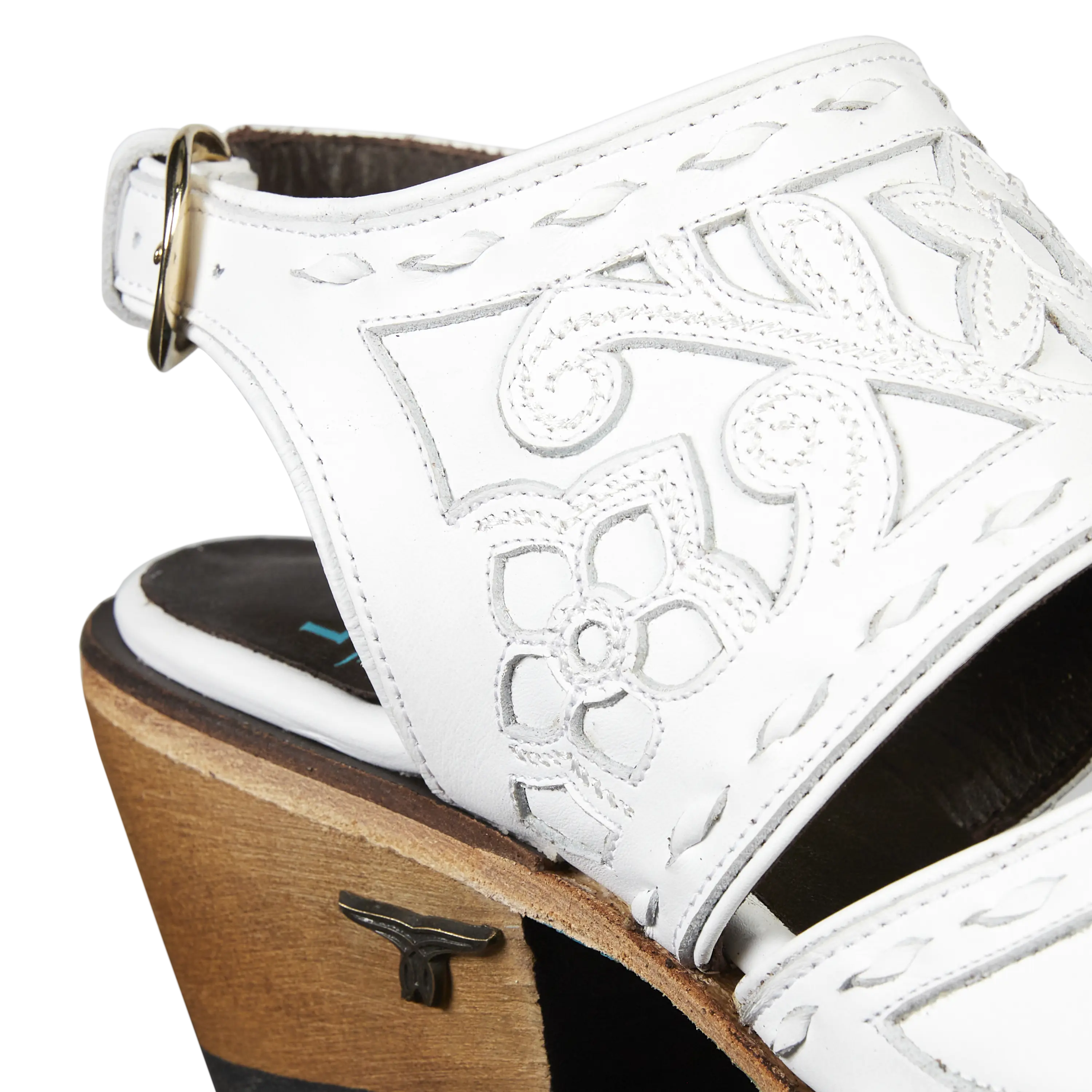 Robin Slingback Mule - Matte White - Image 10
