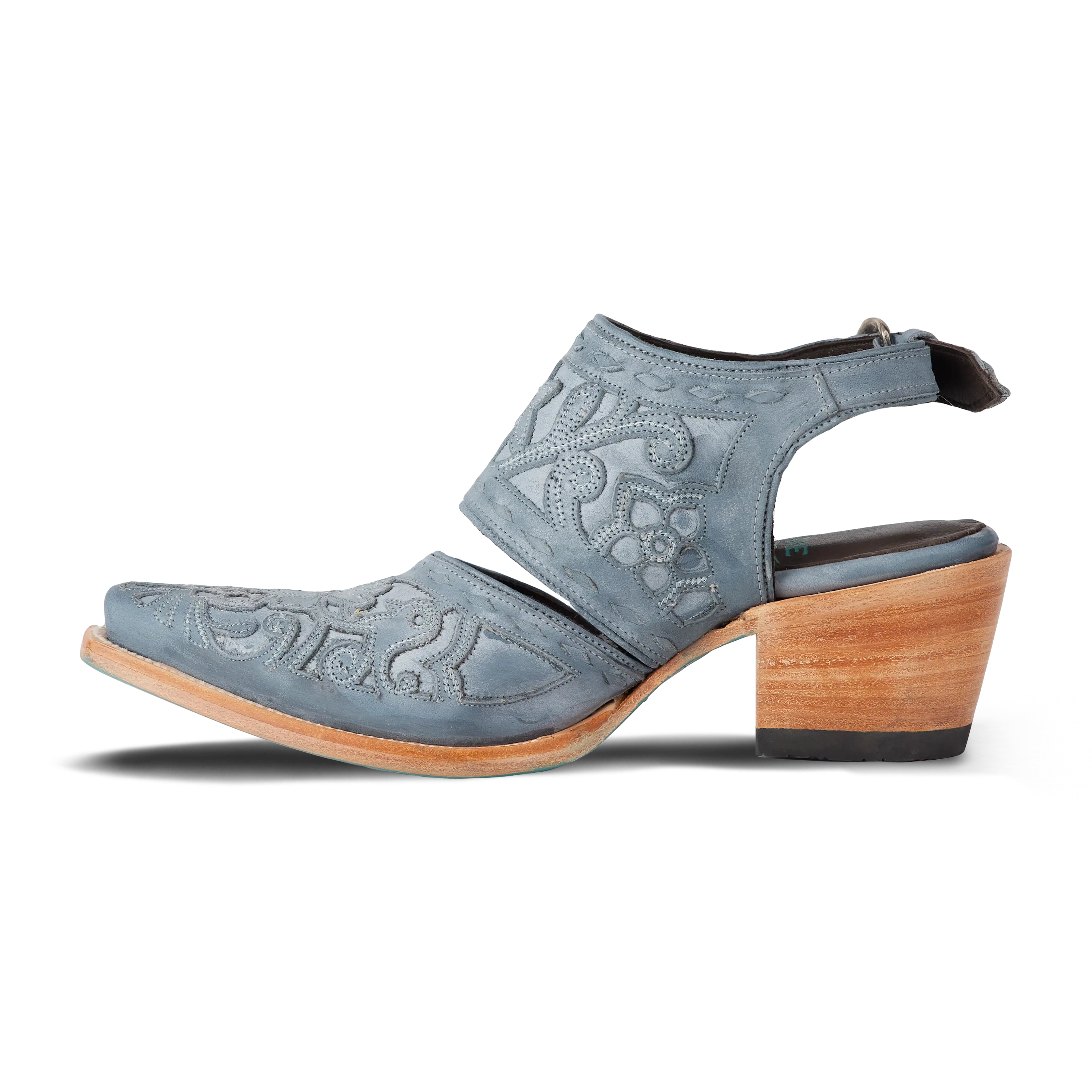 Robin Slingback Mule - Washed Denim - Image 5